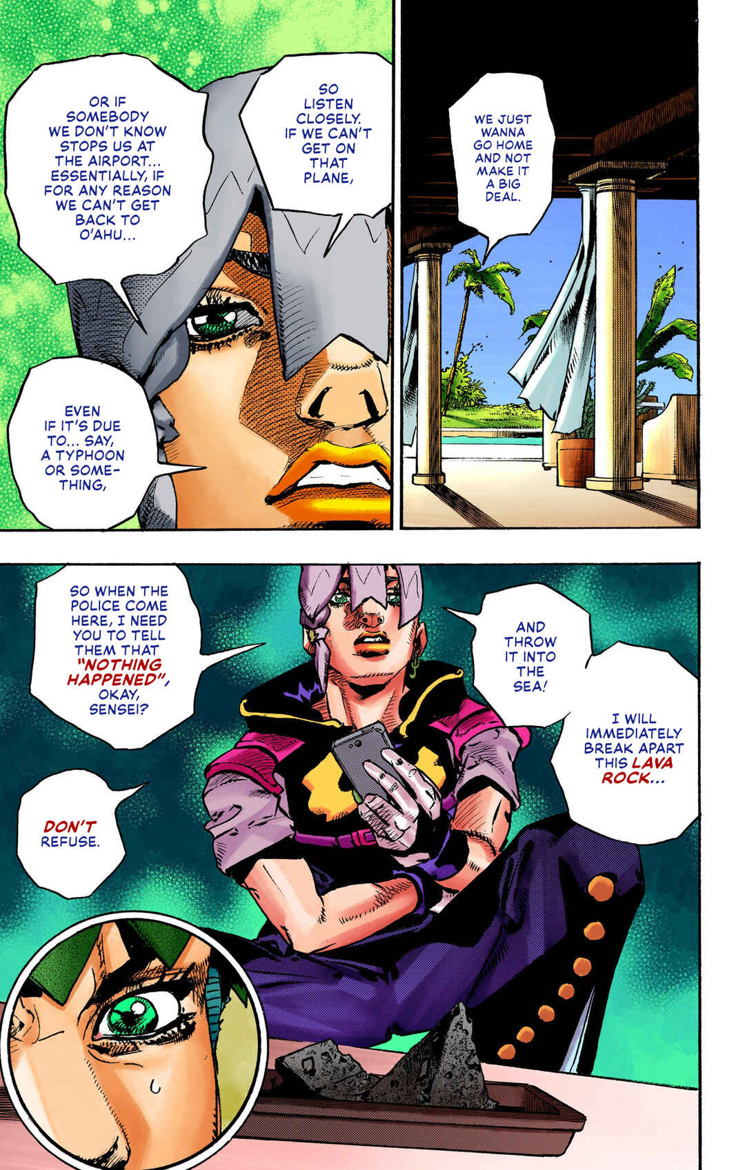 Page 33 Chapter 5 JoJos Bizarre Adventure, Part 9: The JOJOLands (Official Colored)