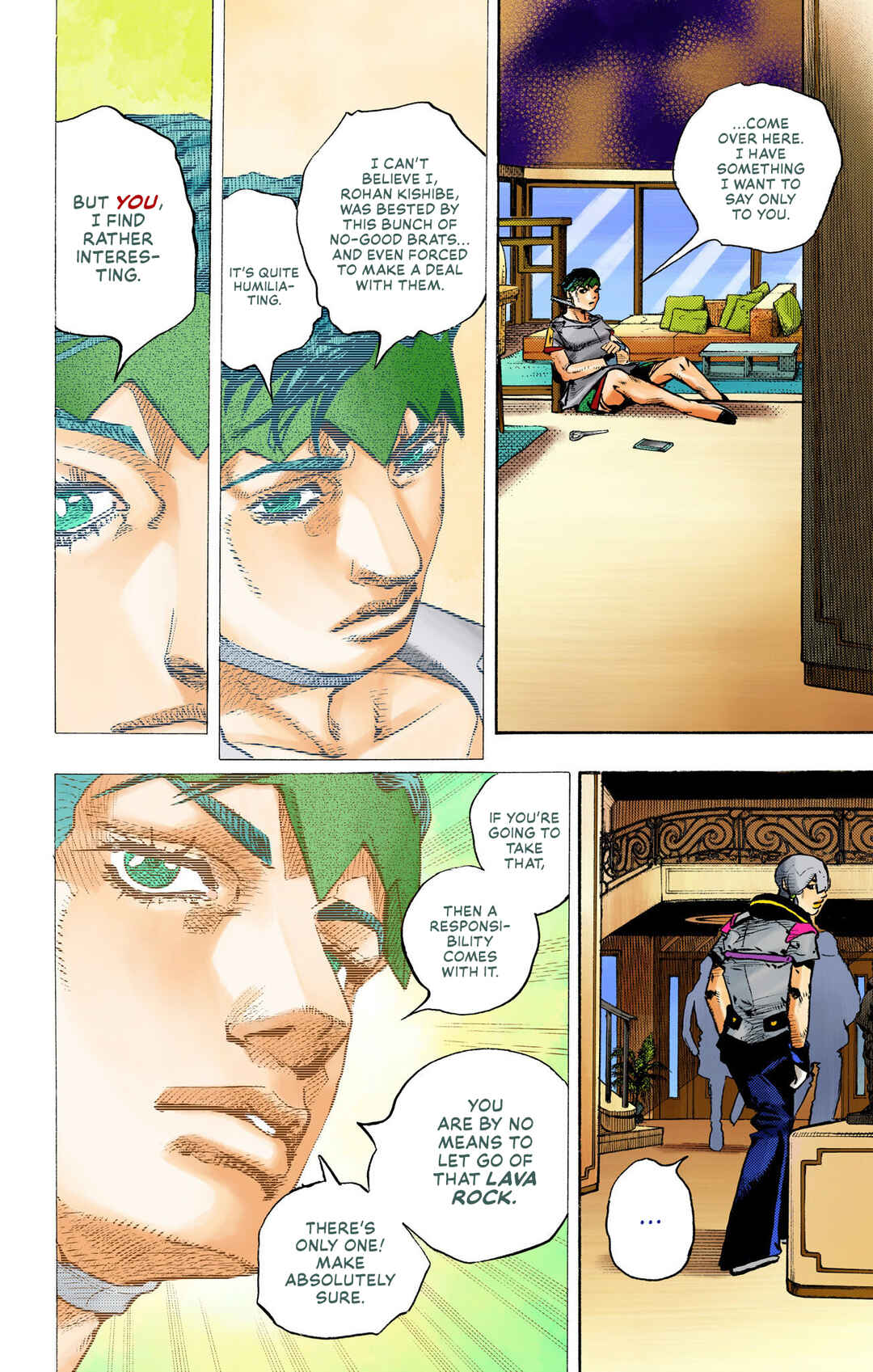 Page 38 Chapter 5 JoJos Bizarre Adventure, Part 9: The JOJOLands (Official Colored)