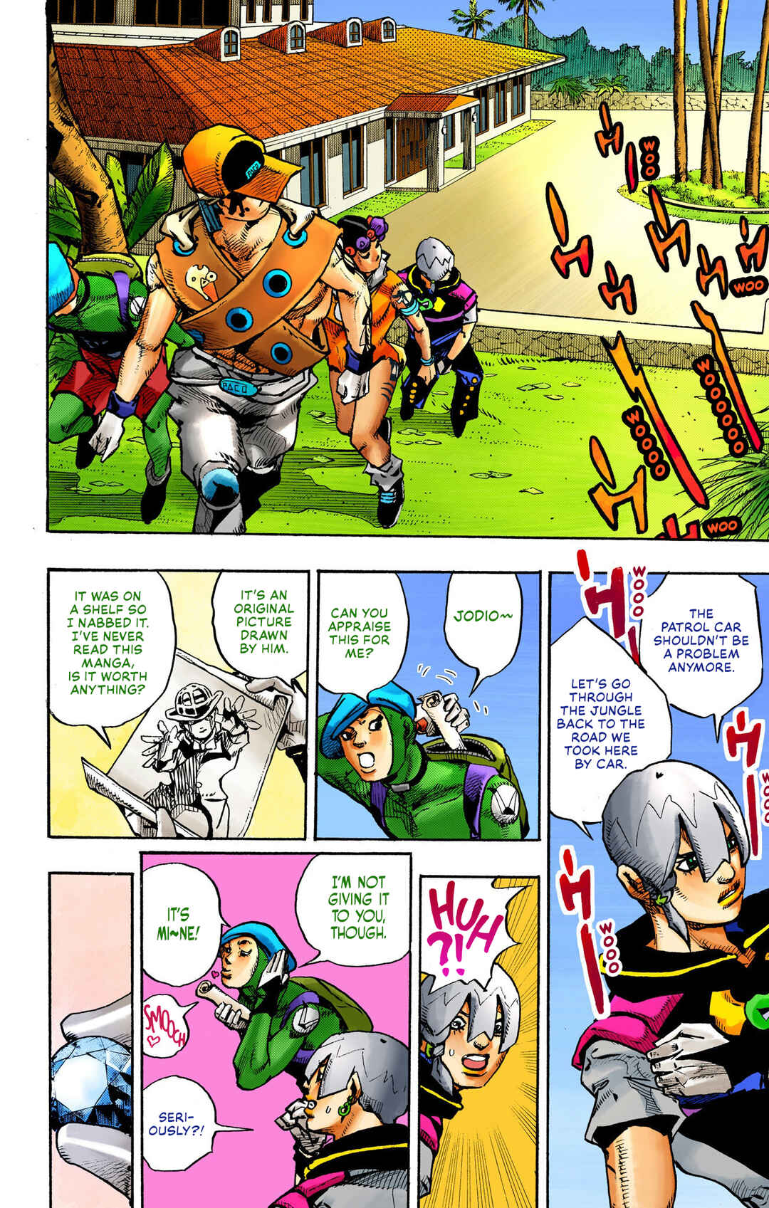 Page 42 Chapter 5 JoJos Bizarre Adventure, Part 9: The JOJOLands (Official Colored)