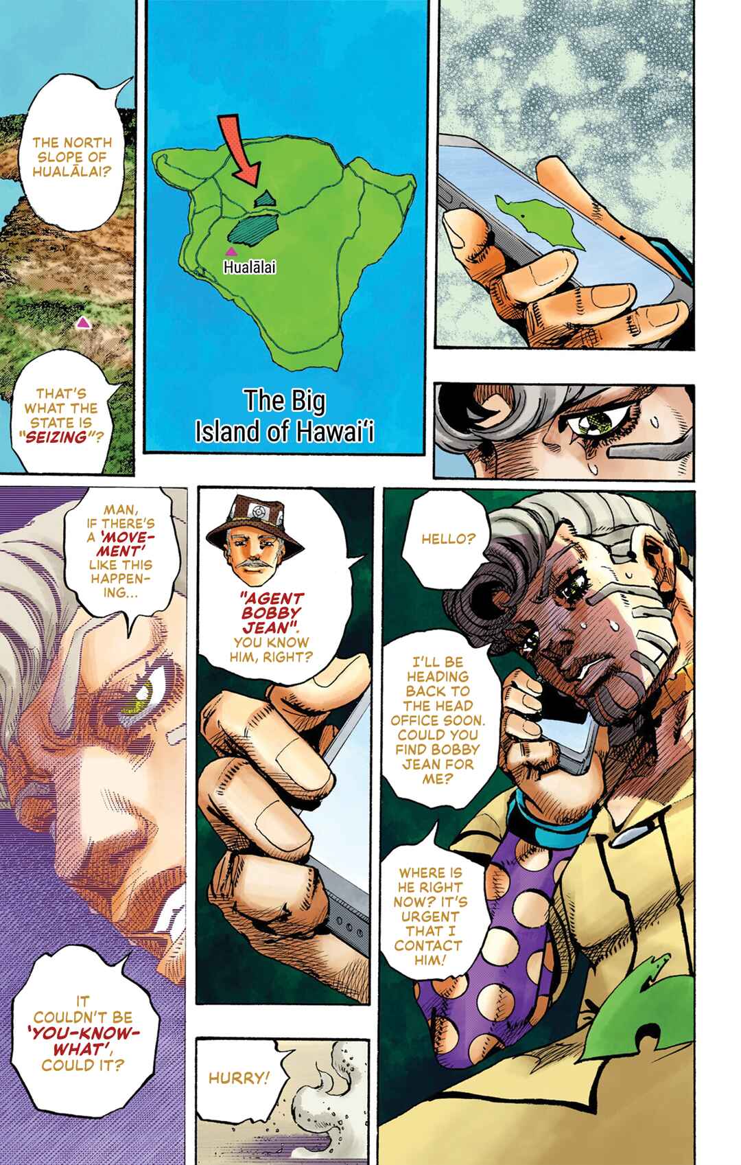 Page 19 Chapter 17 JoJos Bizarre Adventure, Part 9: The JOJOLands (Official Colored)