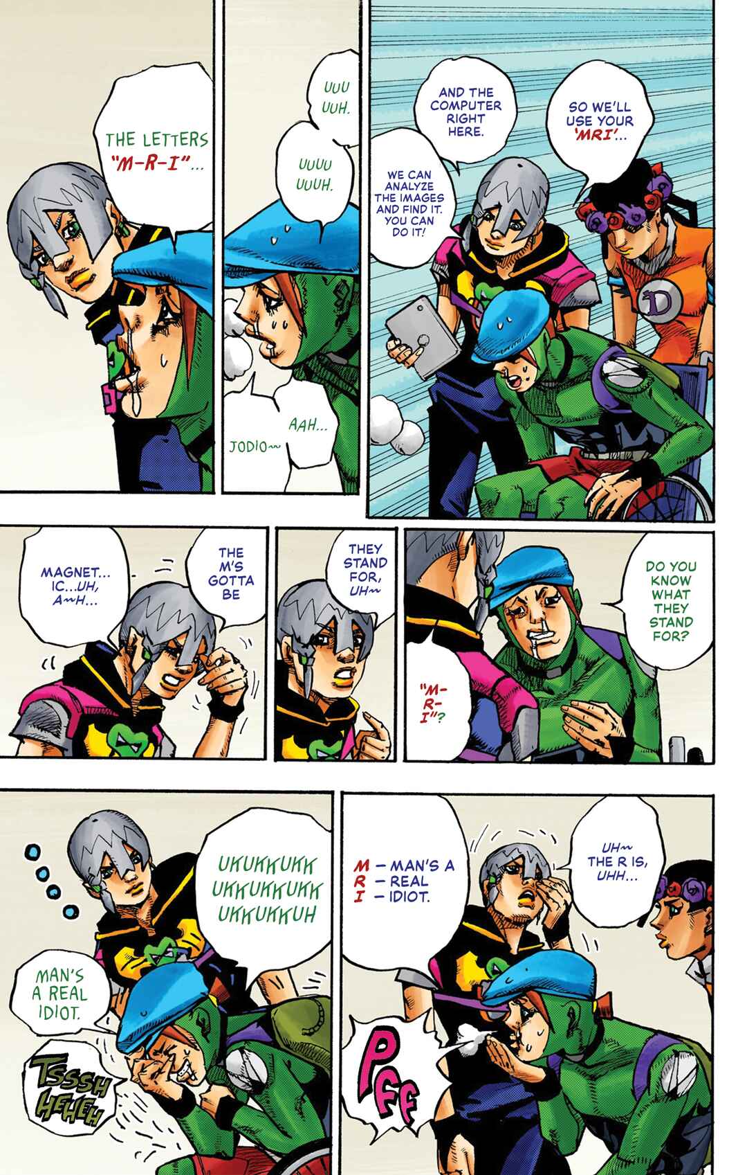Page 31 Chapter 17 JoJos Bizarre Adventure, Part 9: The JOJOLands (Official Colored)
