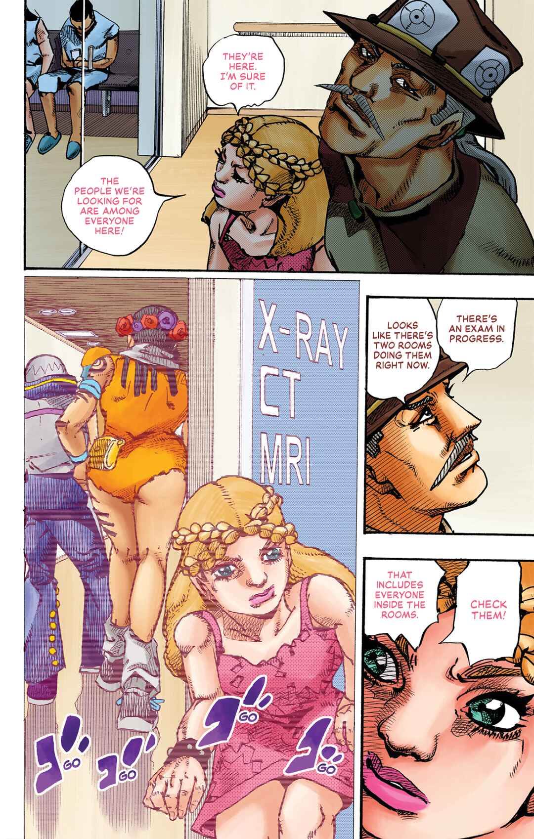 Page 35 Chapter 17 JoJos Bizarre Adventure, Part 9: The JOJOLands (Official Colored)