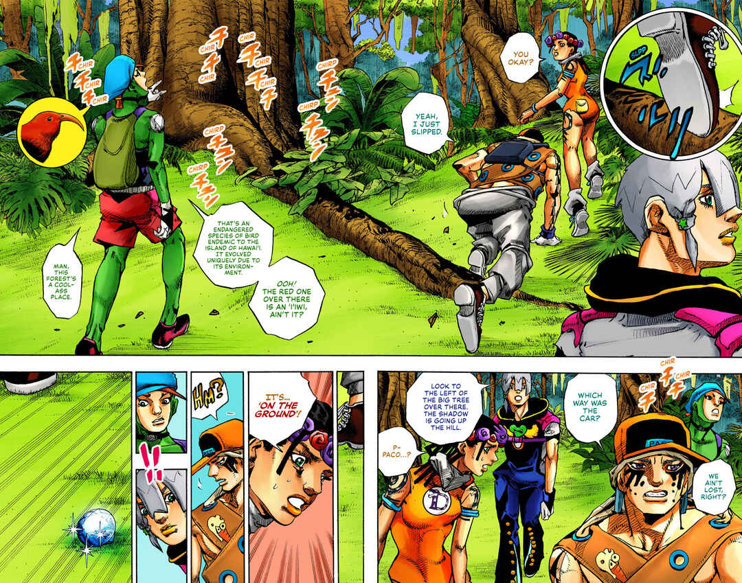 Page 3 Chapter 6 JoJos Bizarre Adventure, Part 9: The JOJOLands (Official Colored)