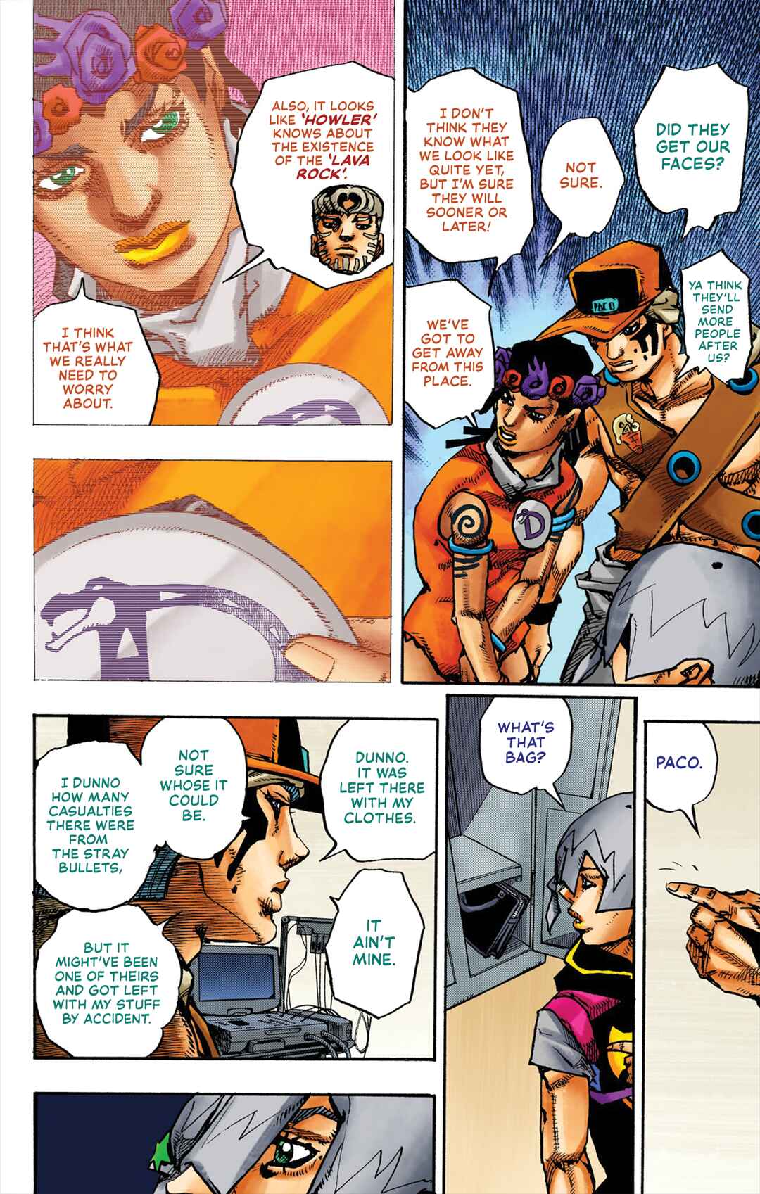 Page 27 Chapter 20 JoJos Bizarre Adventure, Part 9: The JOJOLands (Official Colored)