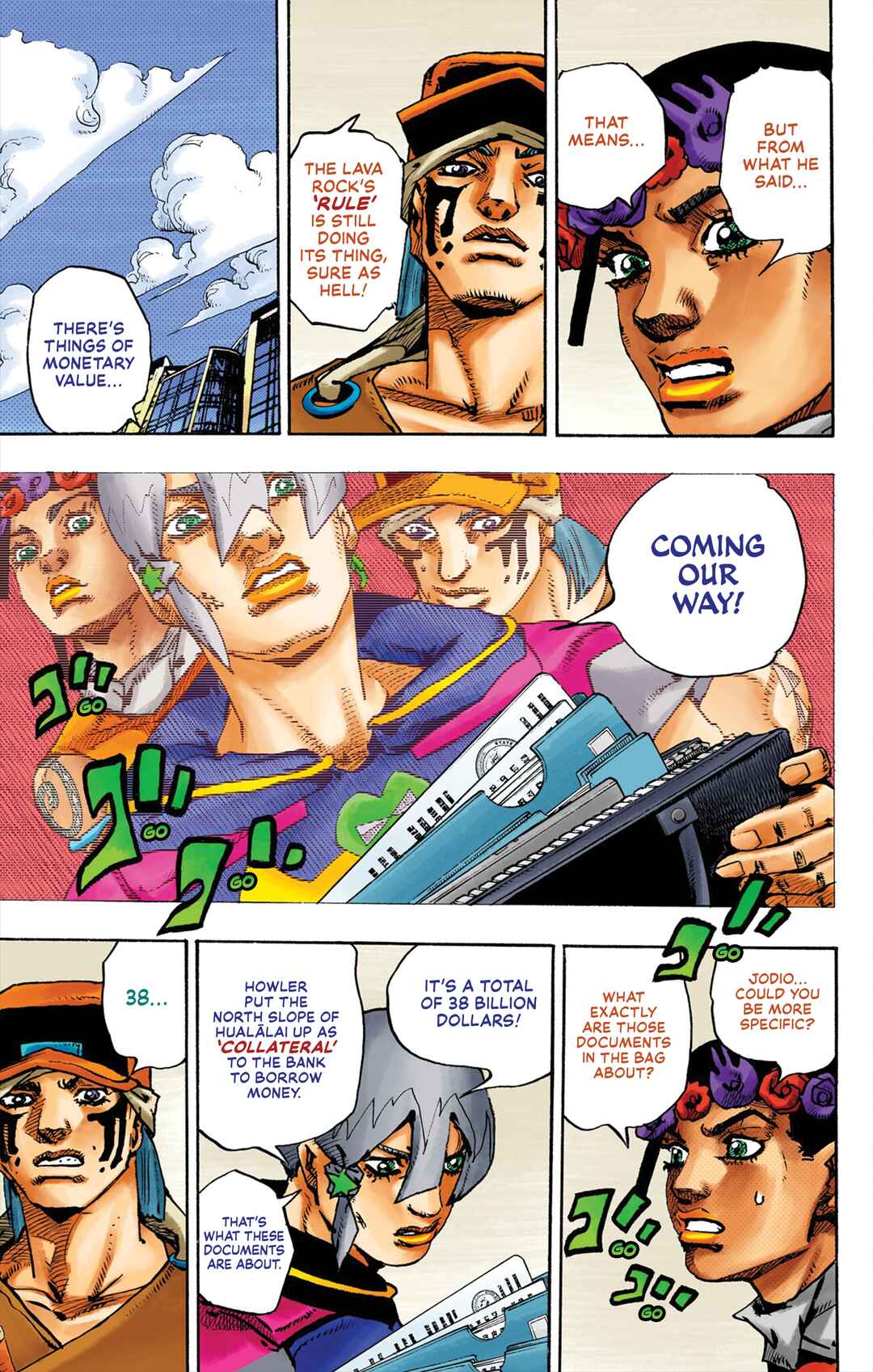 Page 34 Chapter 20 JoJos Bizarre Adventure, Part 9: The JOJOLands (Official Colored)