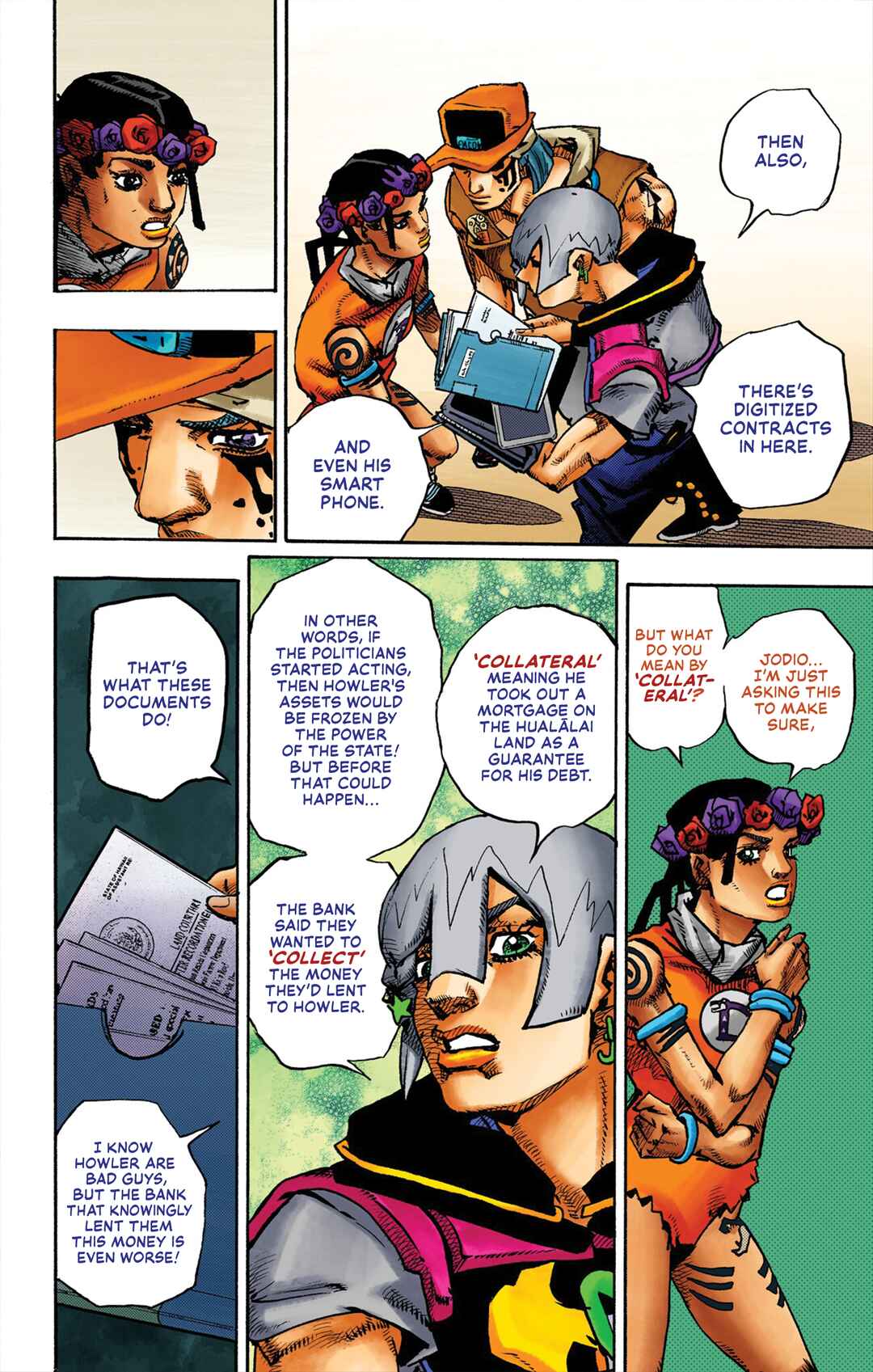 Page 35 Chapter 20 JoJos Bizarre Adventure, Part 9: The JOJOLands (Official Colored)