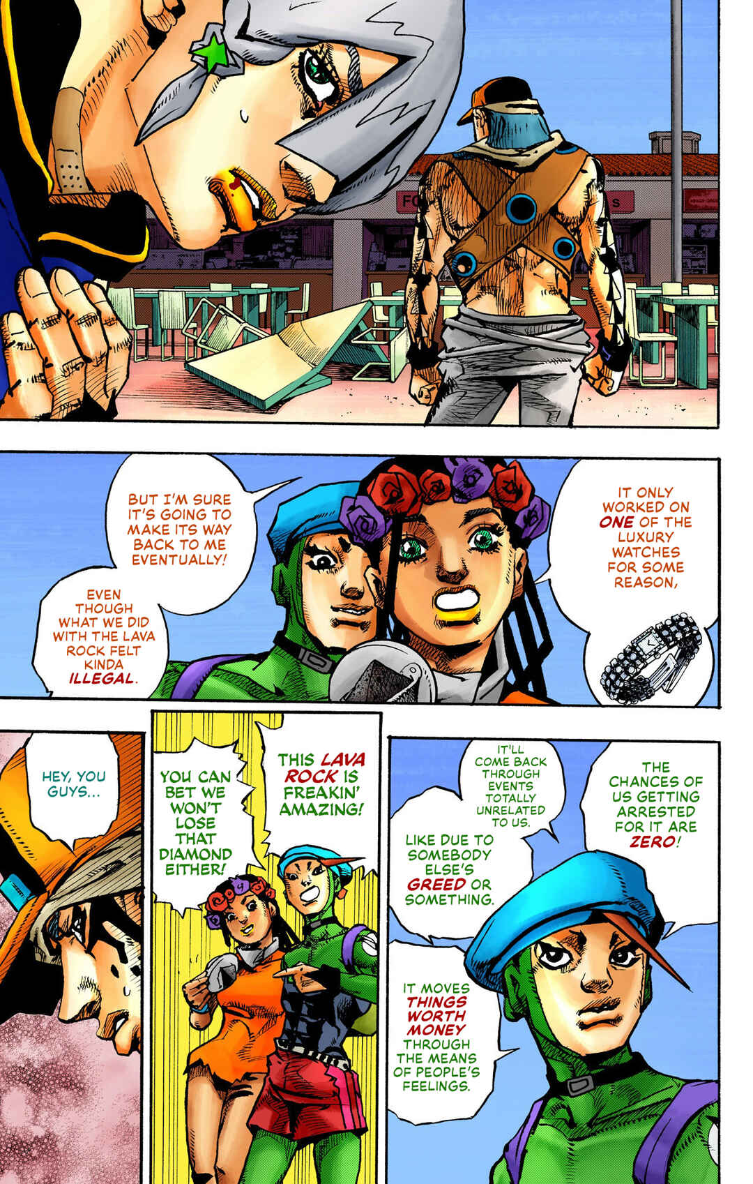 Page 19 Chapter 10 JoJos Bizarre Adventure, Part 9: The JOJOLands (Official Colored)