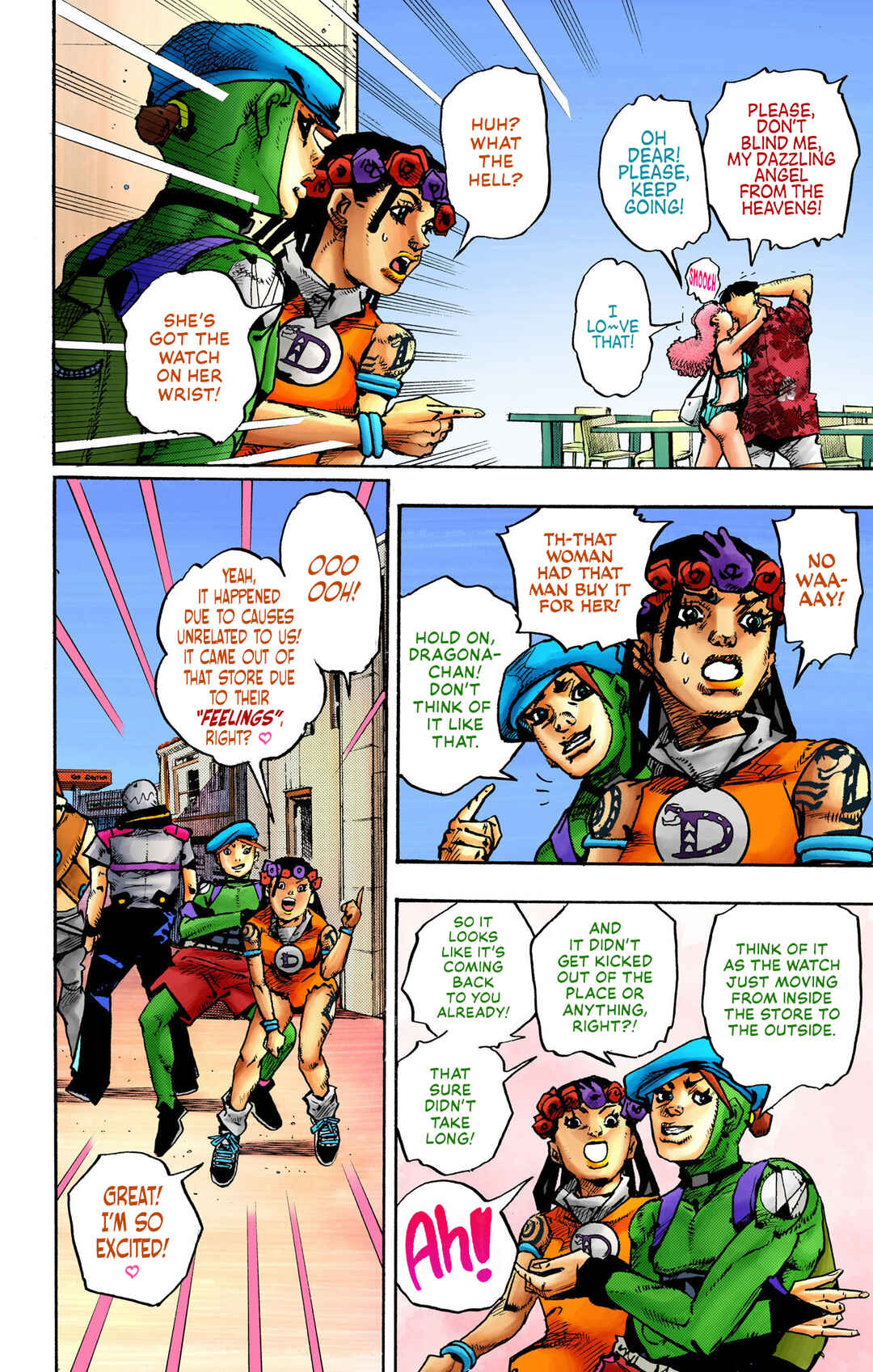 Page 22 Chapter 10 JoJos Bizarre Adventure, Part 9: The JOJOLands (Official Colored)