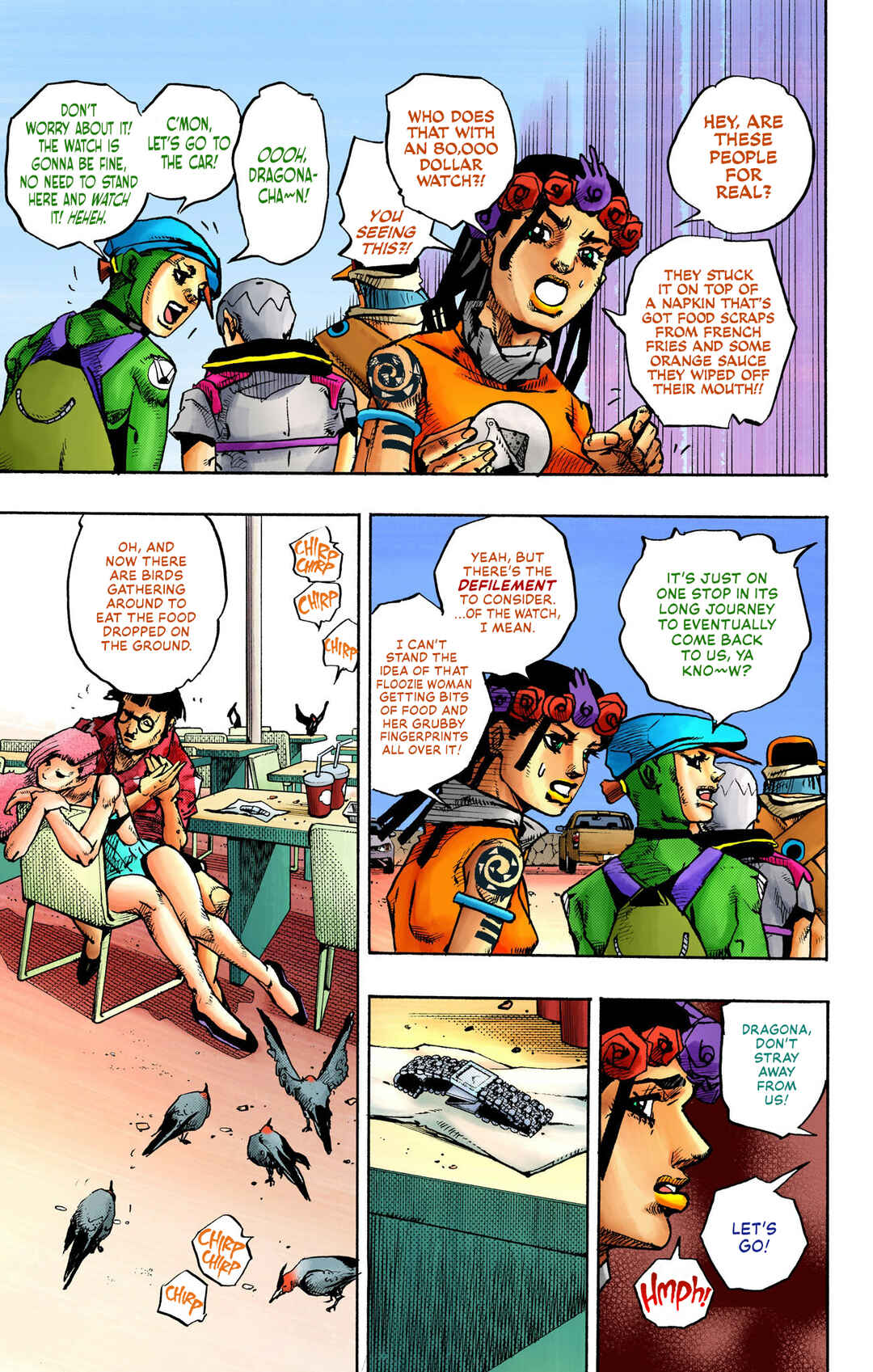 Page 25 Chapter 10 JoJos Bizarre Adventure, Part 9: The JOJOLands (Official Colored)