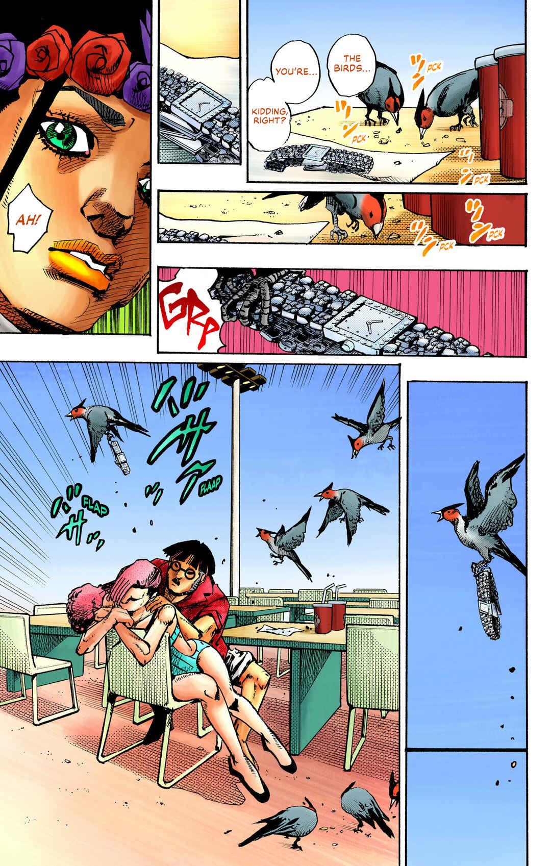 Page 27 Chapter 10 JoJos Bizarre Adventure, Part 9: The JOJOLands (Official Colored)
