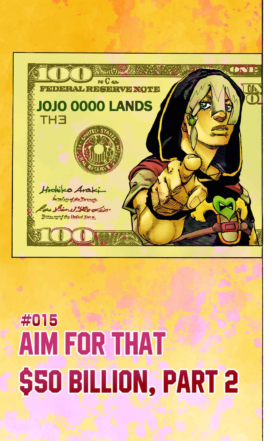 Page 1 Chapter 15 JoJos Bizarre Adventure, Part 9: The JOJOLands (Official Colored)
