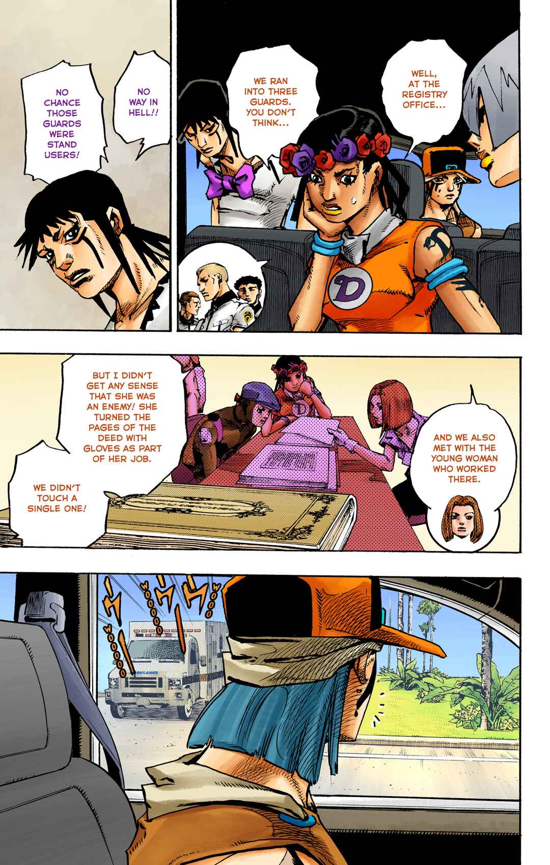 Page 15 Chapter 15 JoJos Bizarre Adventure, Part 9: The JOJOLands (Official Colored)