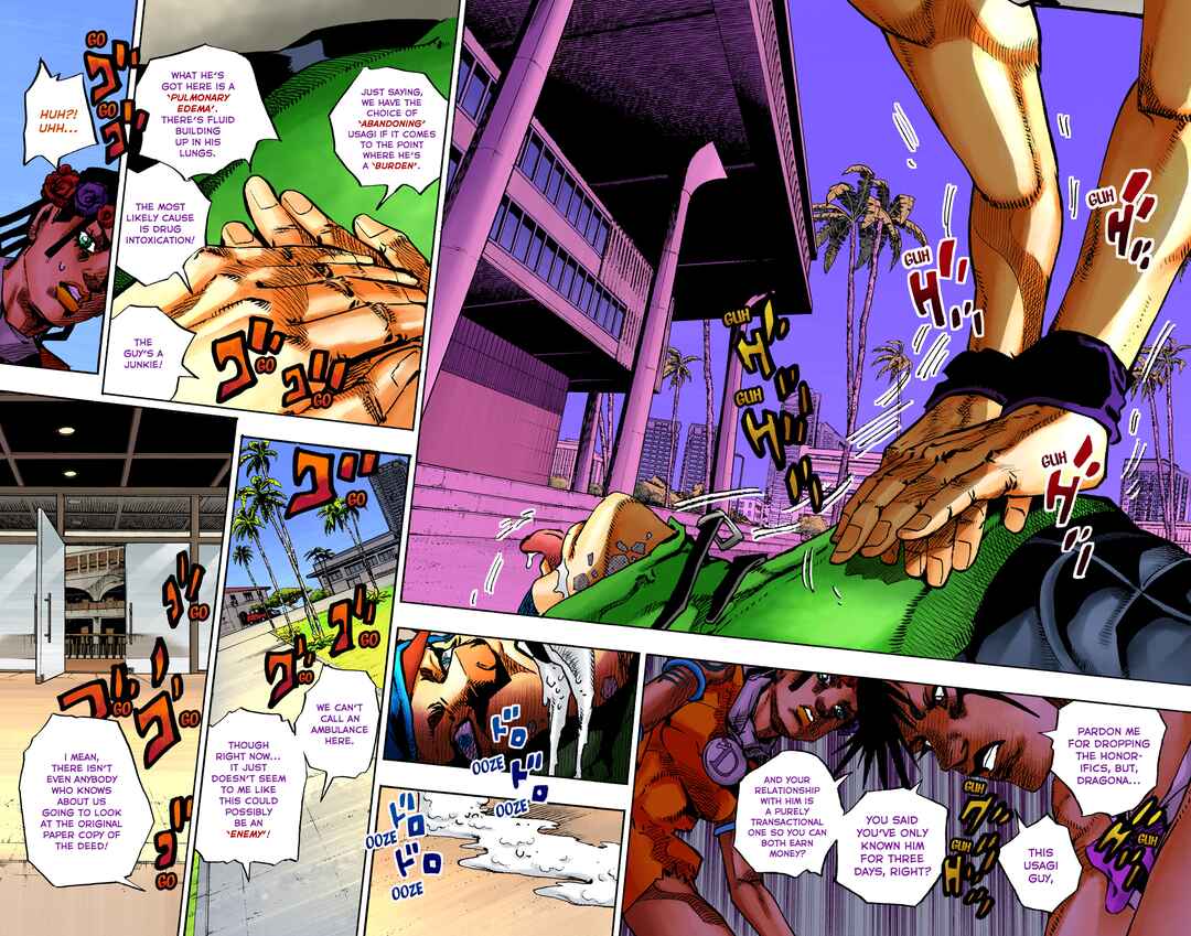 Page 2 Chapter 15 JoJos Bizarre Adventure, Part 9: The JOJOLands (Official Colored)