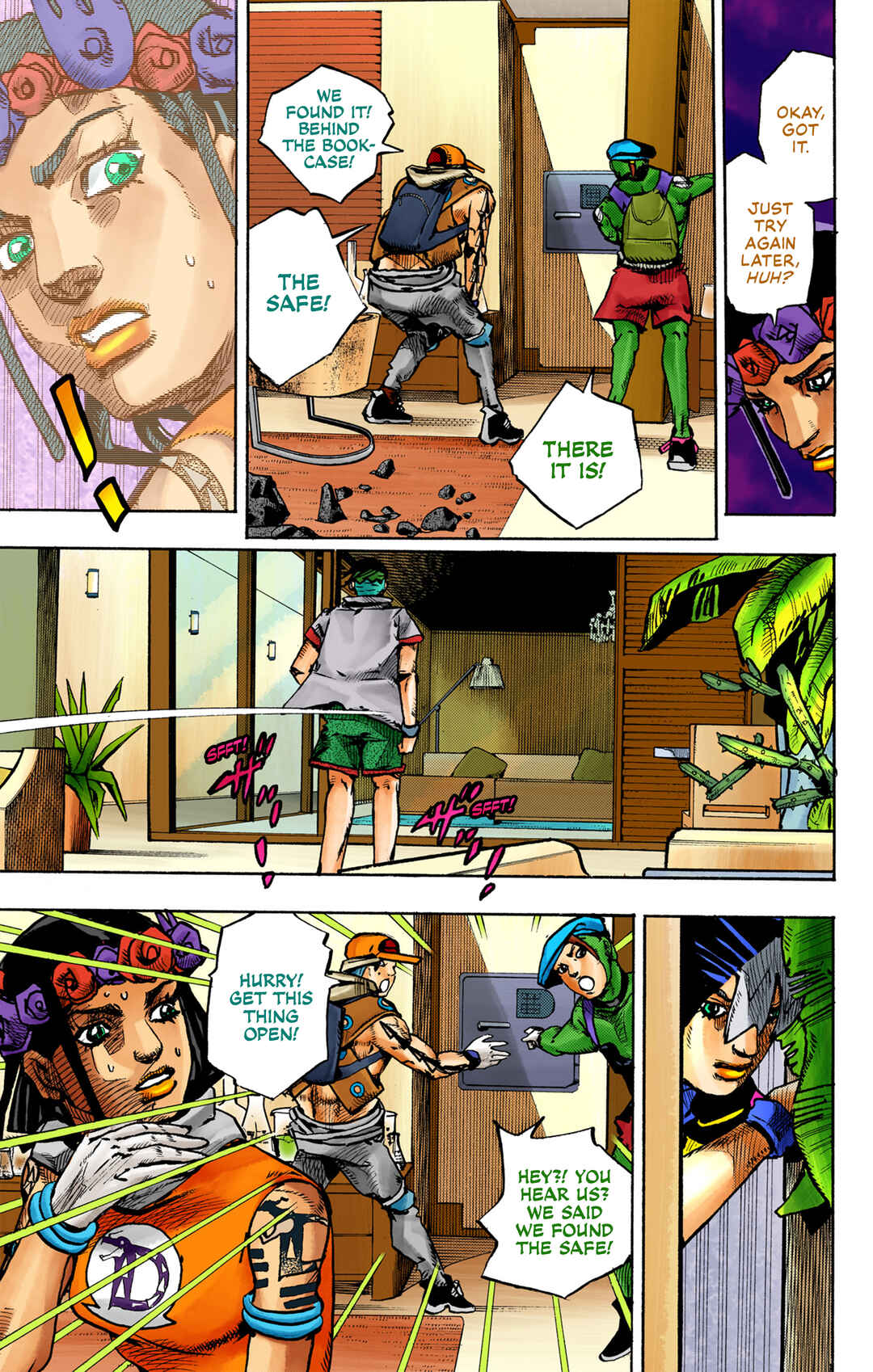 Page 18 Chapter 3 JoJos Bizarre Adventure, Part 9: The JOJOLands (Official Colored)