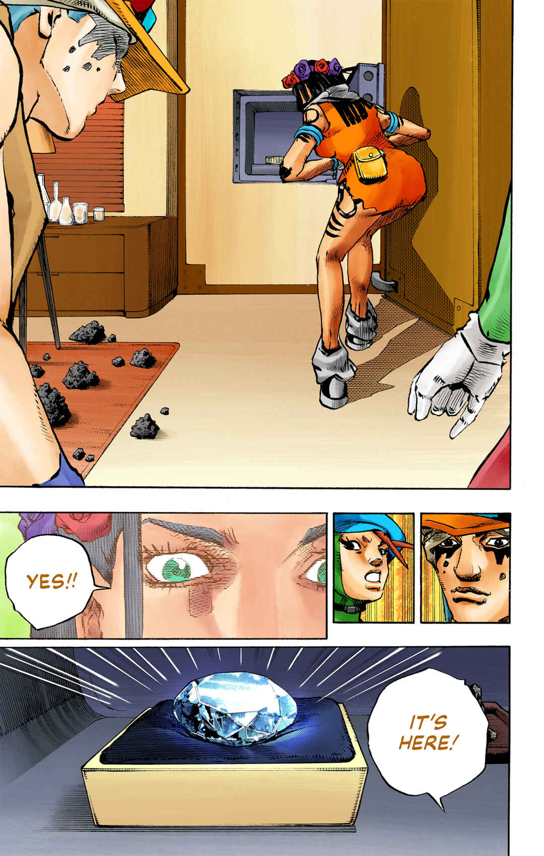 Page 27 Chapter 3 JoJos Bizarre Adventure, Part 9: The JOJOLands (Official Colored)