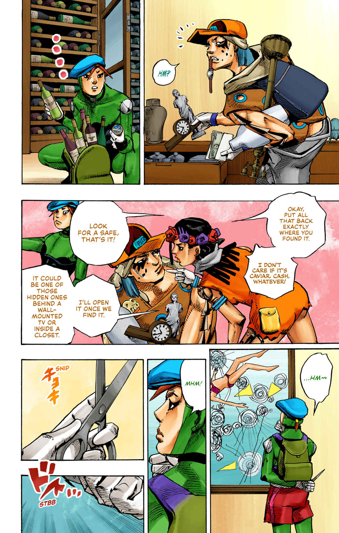 Page 8 Chapter 3 JoJos Bizarre Adventure, Part 9: The JOJOLands (Official Colored)