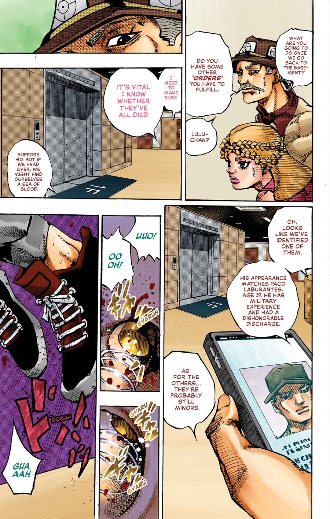 Page 6 Chapter 18 JoJos Bizarre Adventure, Part 9: The JOJOLands (Official Colored)