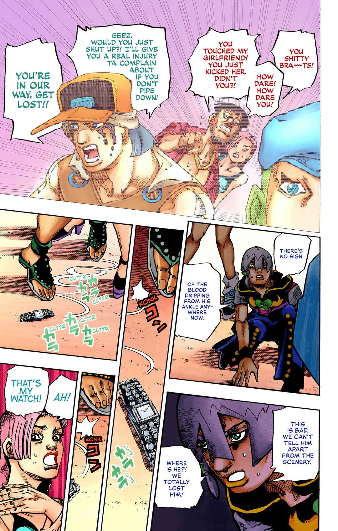 Page 17 Chapter 11 JoJos Bizarre Adventure, Part 9: The JOJOLands (Official Colored)