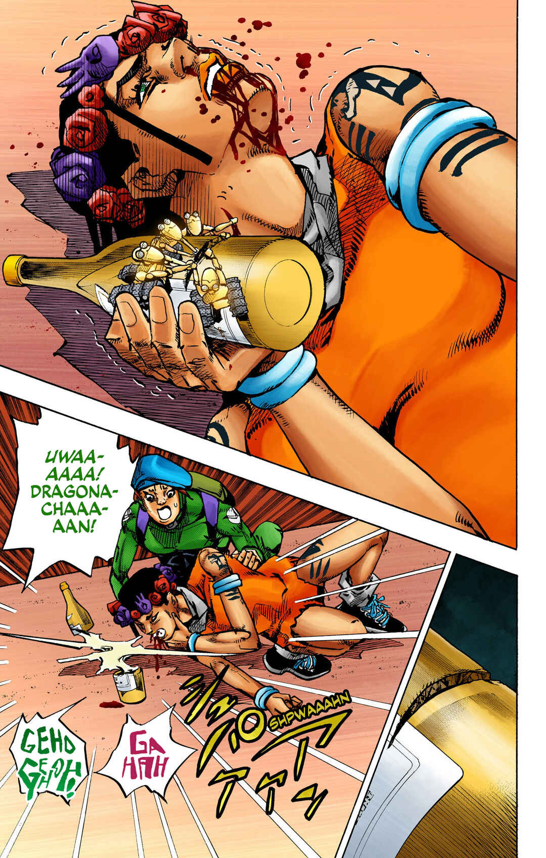 Page 3 Chapter 11 JoJos Bizarre Adventure, Part 9: The JOJOLands (Official Colored)