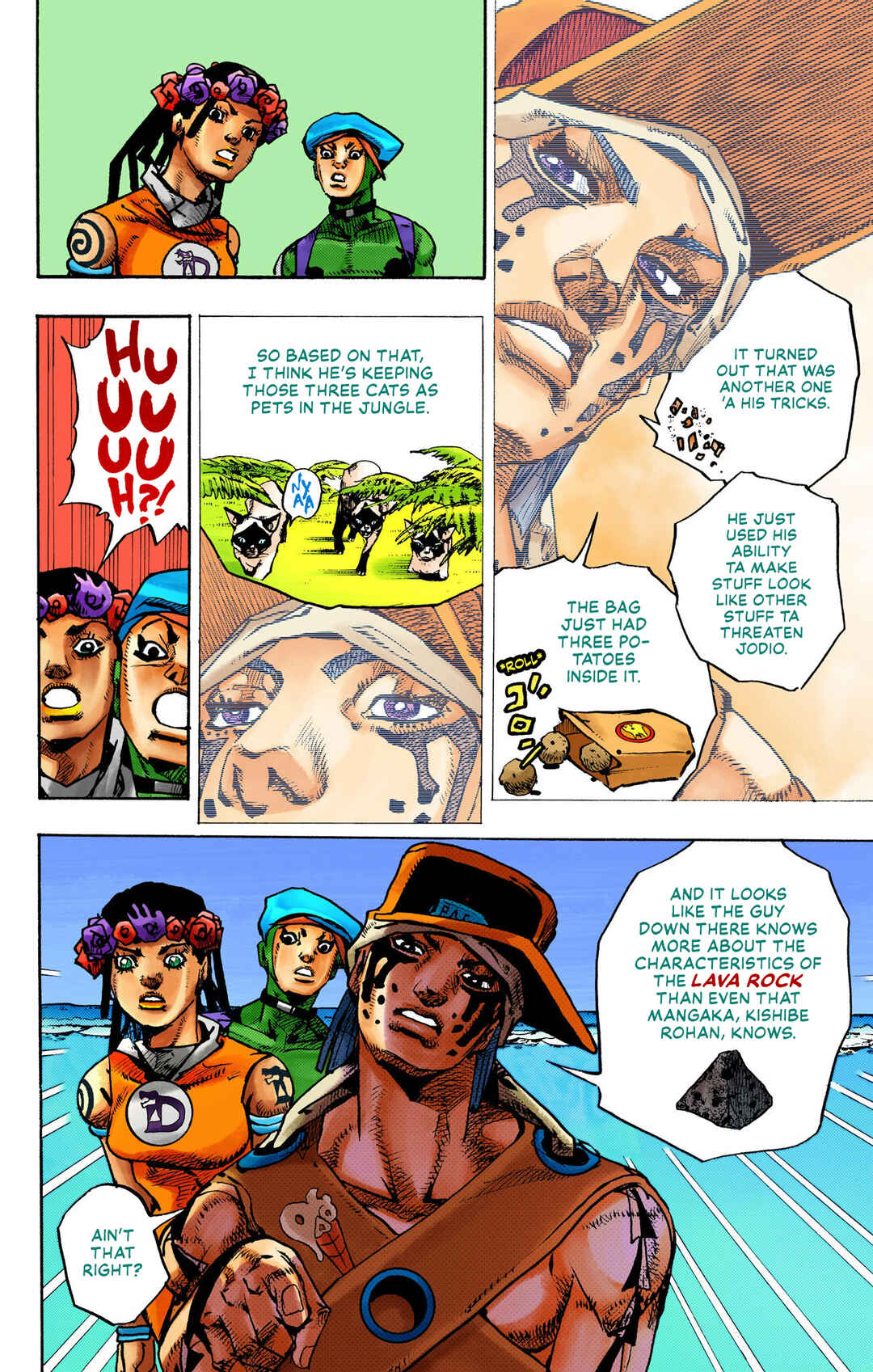 Page 37 Chapter 11 JoJos Bizarre Adventure, Part 9: The JOJOLands (Official Colored)