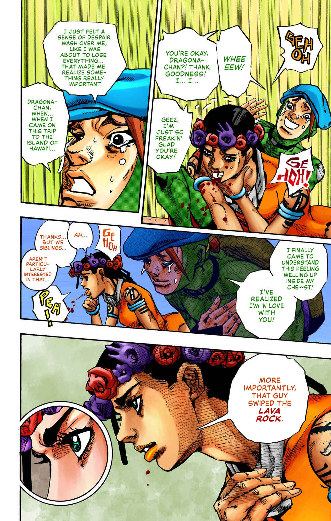 Page 4 Chapter 11 JoJos Bizarre Adventure, Part 9: The JOJOLands (Official Colored)
