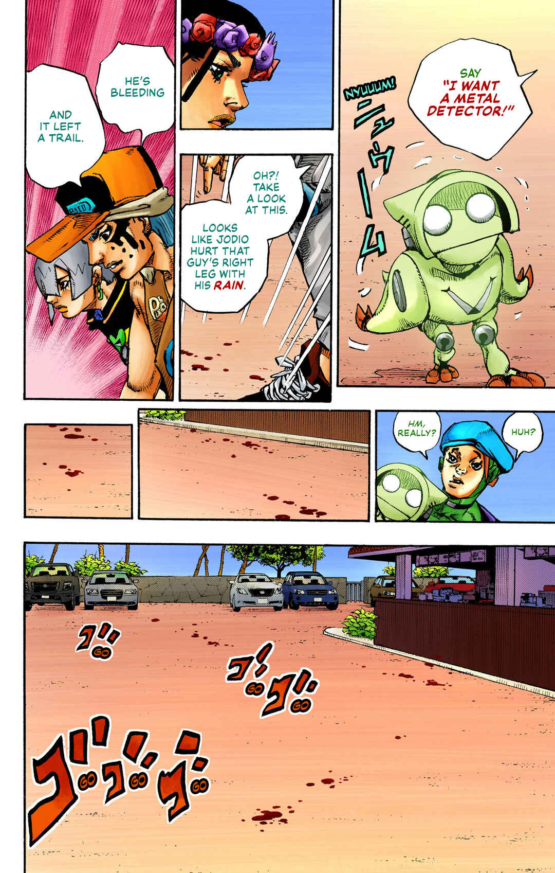 Page 7 Chapter 11 JoJos Bizarre Adventure, Part 9: The JOJOLands (Official Colored)