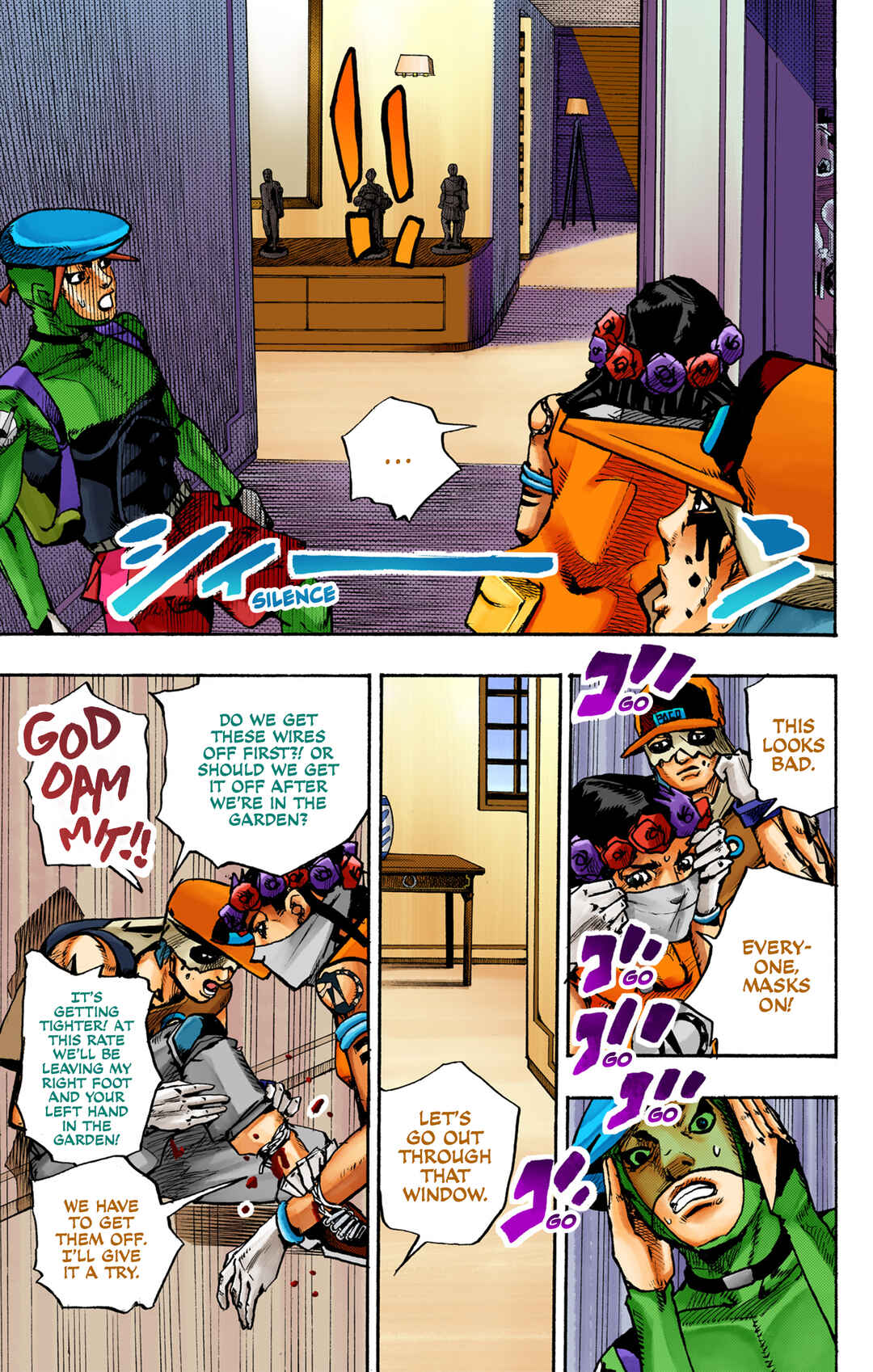 Page 10 Chapter 4 JoJos Bizarre Adventure, Part 9: The JOJOLands (Official Colored)