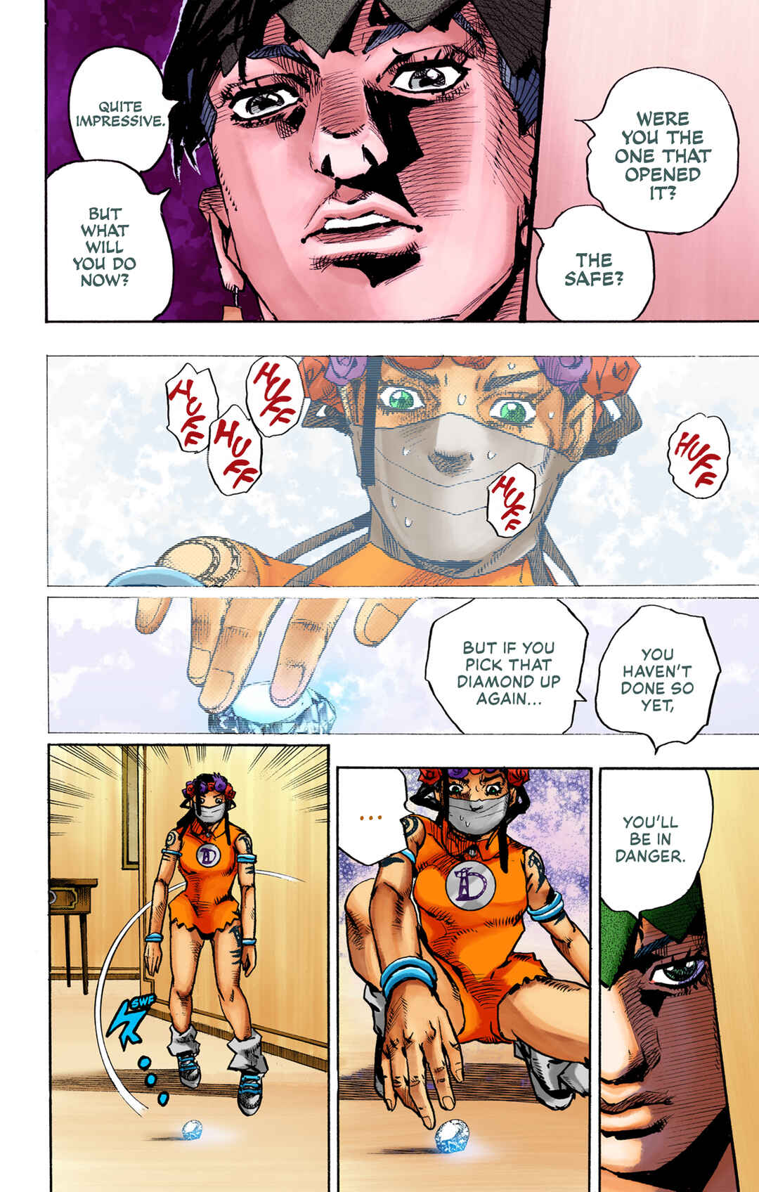 Page 22 Chapter 4 JoJos Bizarre Adventure, Part 9: The JOJOLands (Official Colored)