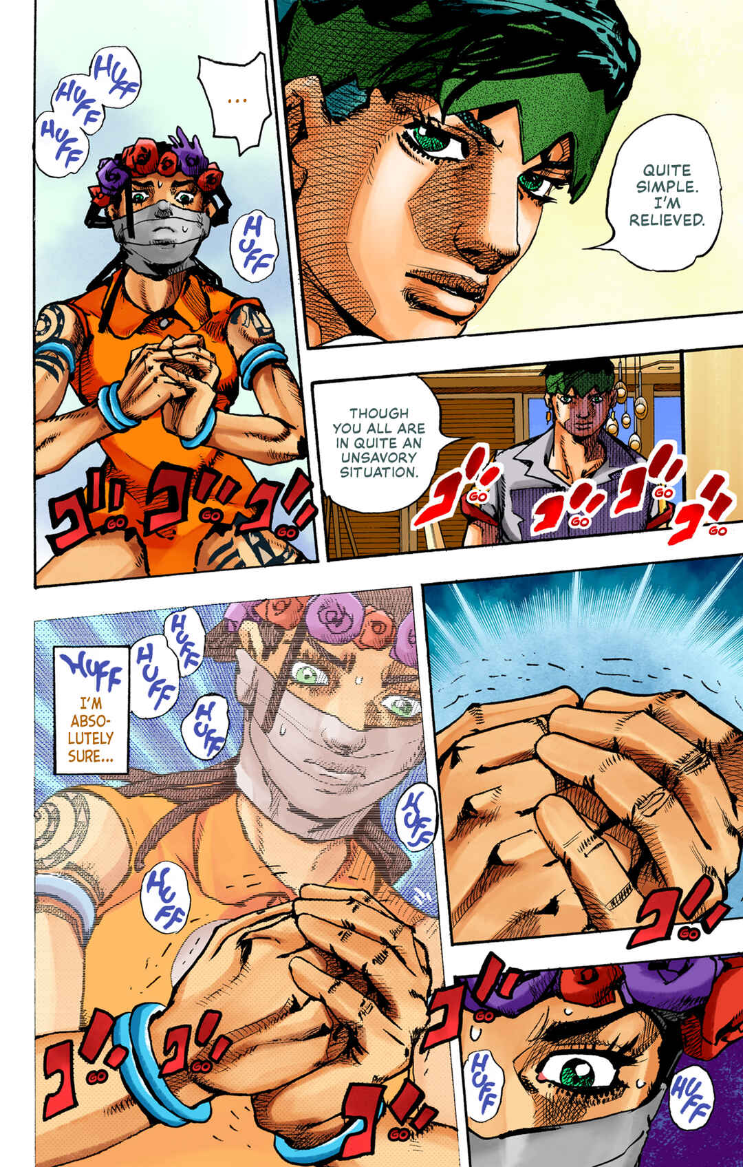 Page 34 Chapter 4 JoJos Bizarre Adventure, Part 9: The JOJOLands (Official Colored)