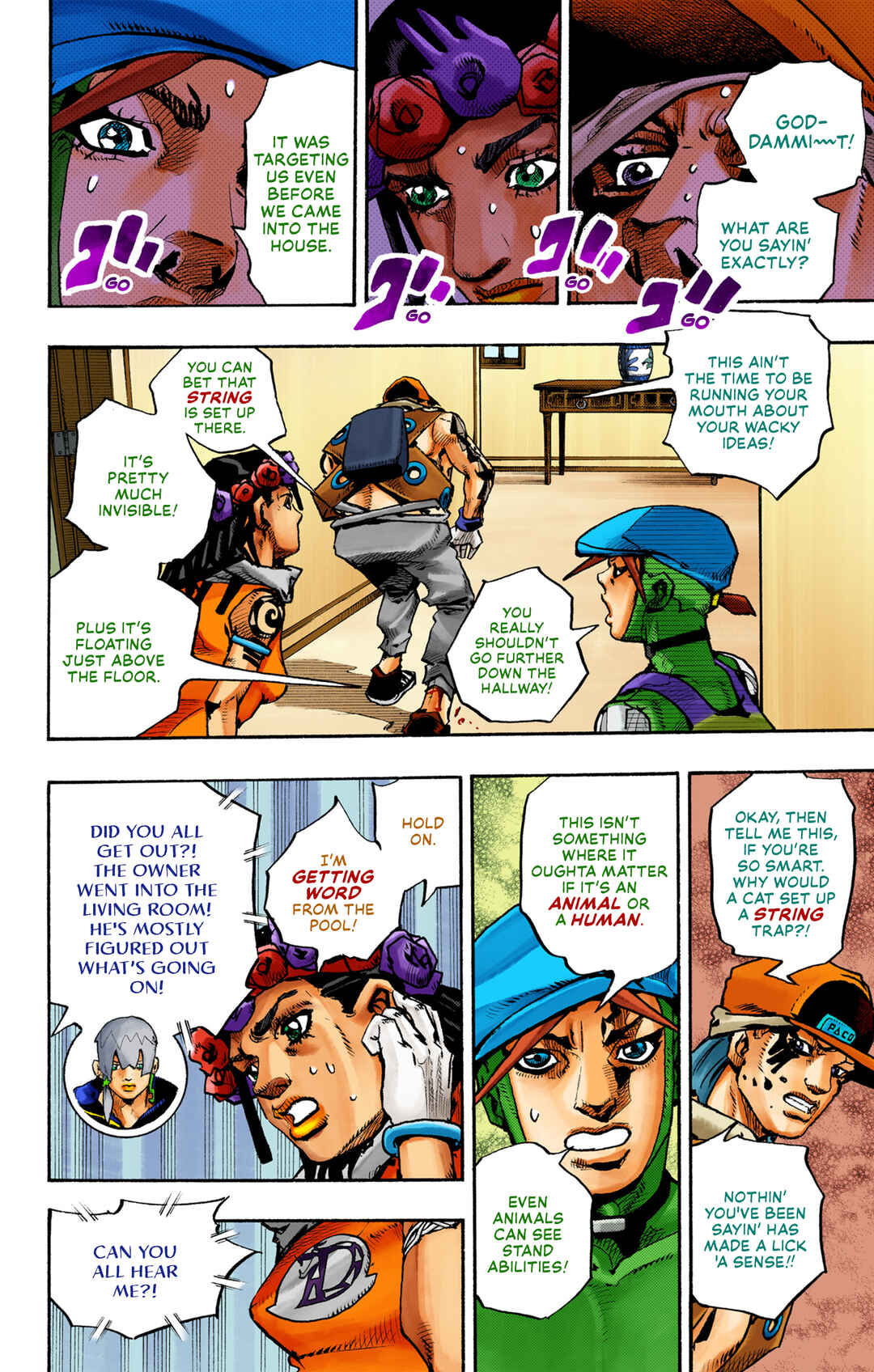 Page 9 Chapter 4 JoJos Bizarre Adventure, Part 9: The JOJOLands (Official Colored)