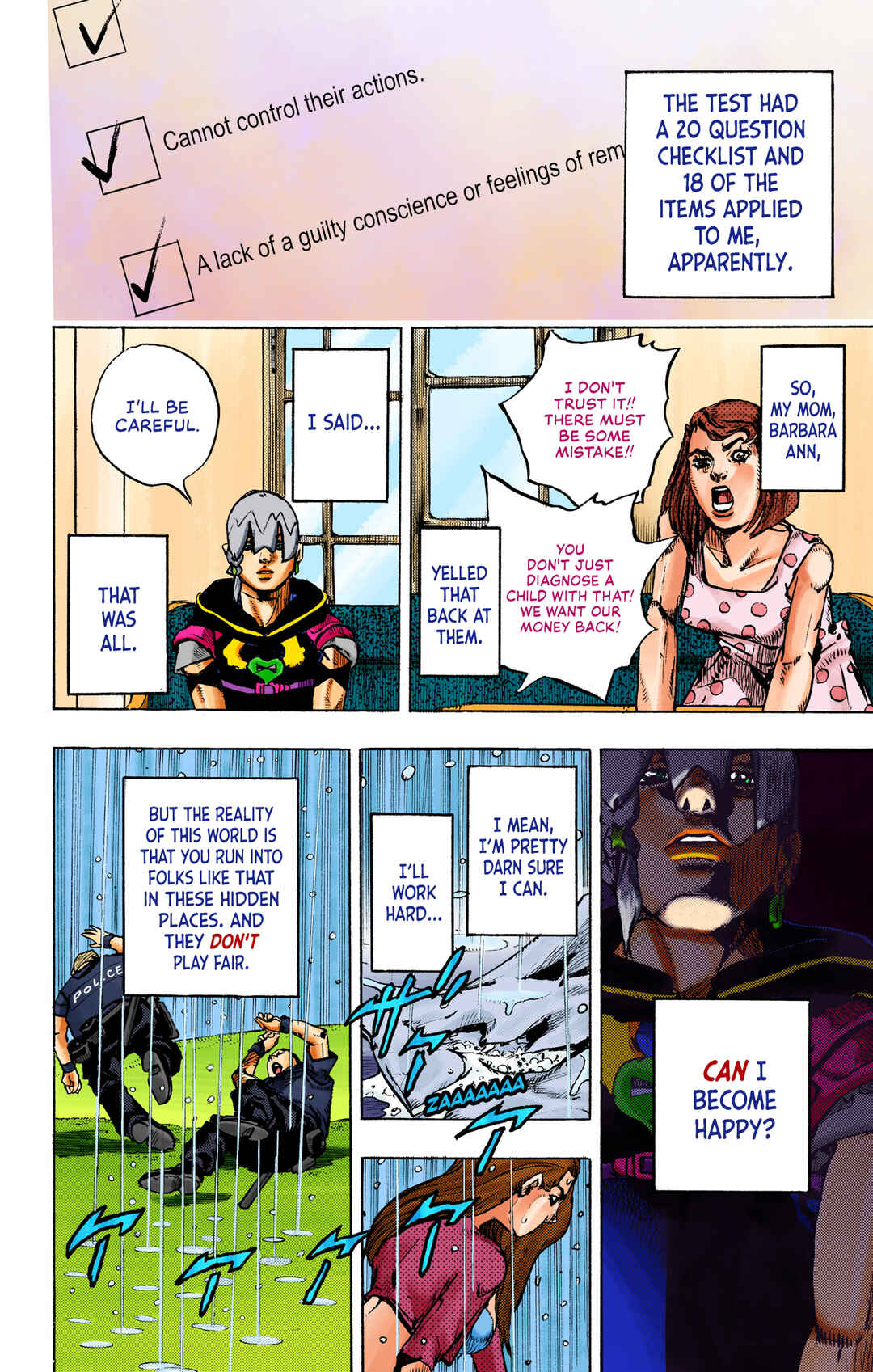 Page 21 Chapter 2 JoJos Bizarre Adventure, Part 9: The JOJOLands (Official Colored)