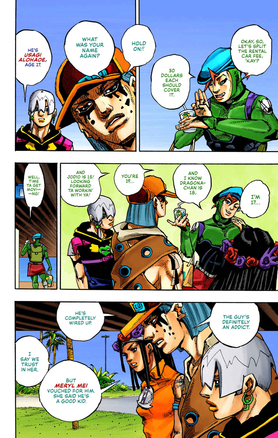 Page 25 Chapter 2 JoJos Bizarre Adventure, Part 9: The JOJOLands (Official Colored)