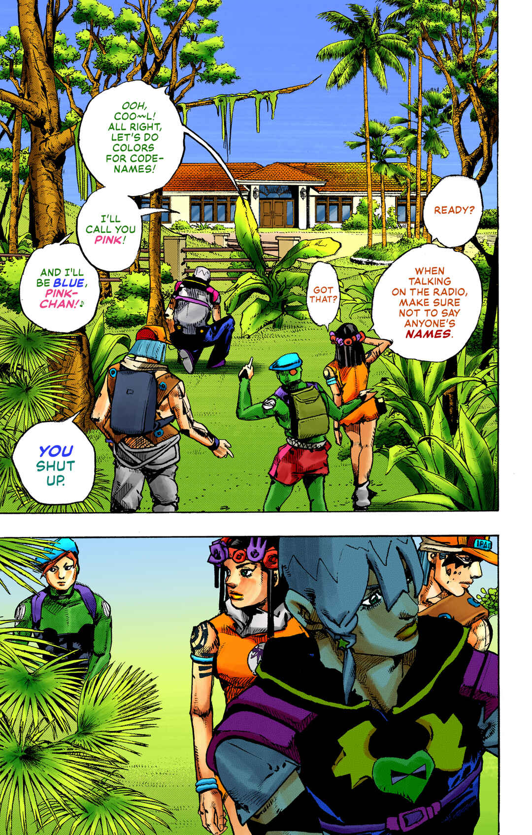 Page 32 Chapter 2 JoJos Bizarre Adventure, Part 9: The JOJOLands (Official Colored)