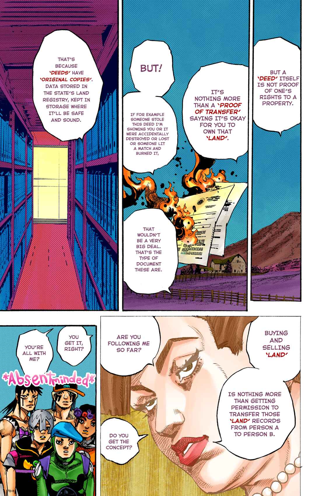 Page 10 Chapter 14 JoJos Bizarre Adventure, Part 9: The JOJOLands (Official Colored)