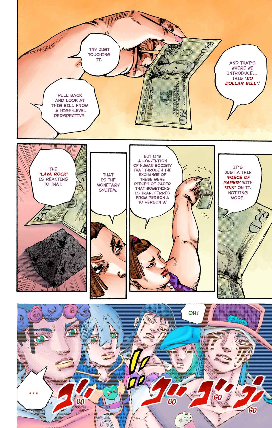 Page 11 Chapter 14 JoJos Bizarre Adventure, Part 9: The JOJOLands (Official Colored)