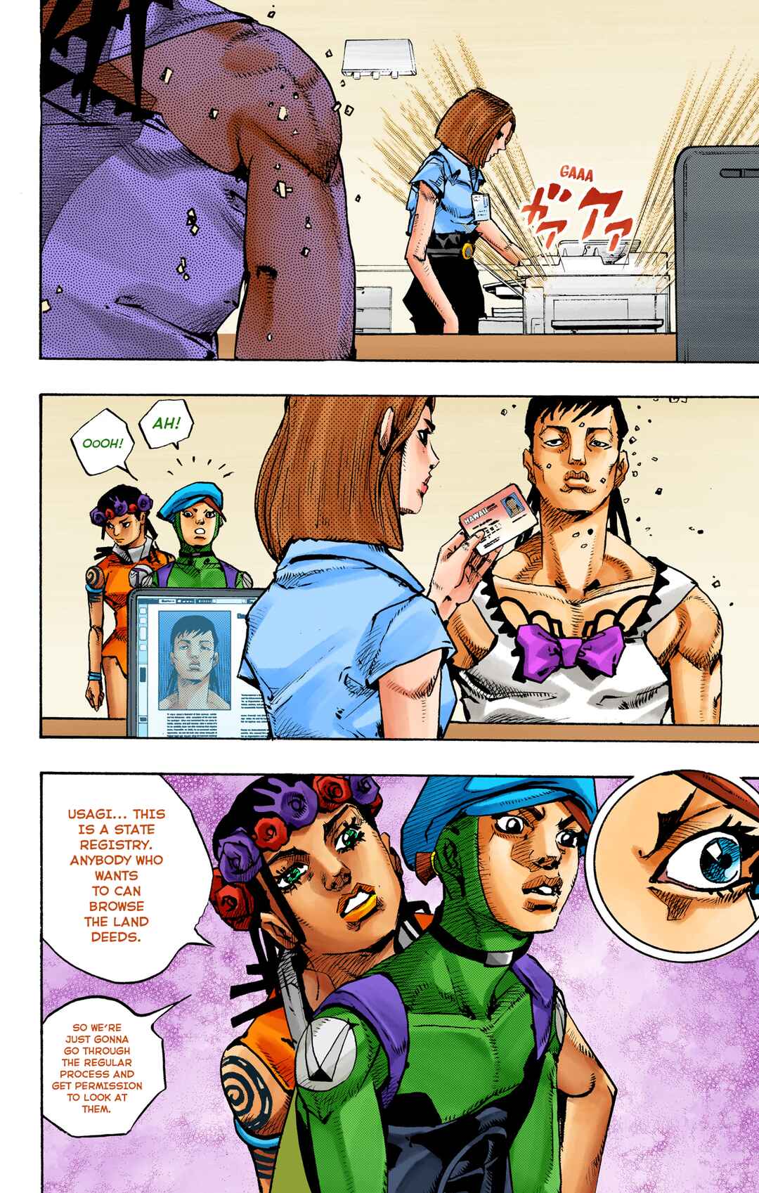 Page 18 Chapter 14 JoJos Bizarre Adventure, Part 9: The JOJOLands (Official Colored)