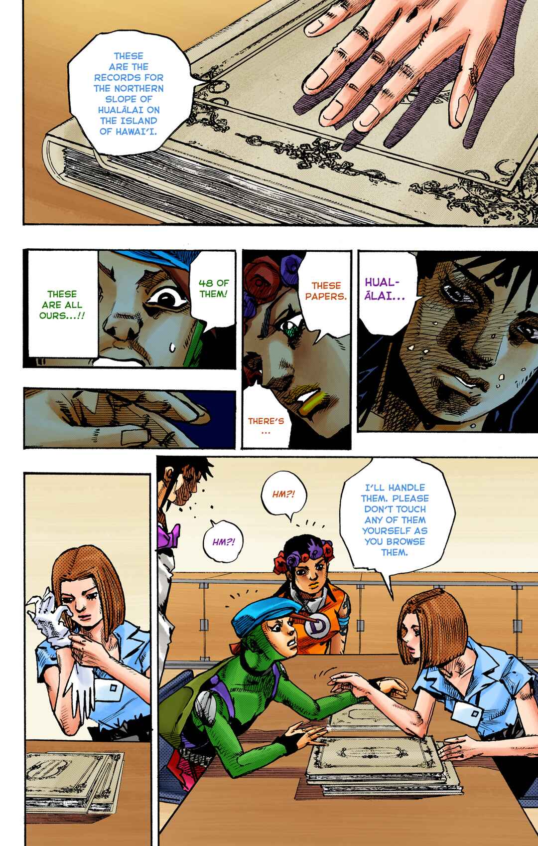 Page 23 Chapter 14 JoJos Bizarre Adventure, Part 9: The JOJOLands (Official Colored)