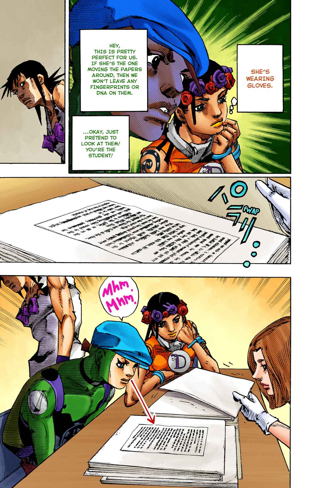 Page 24 Chapter 14 JoJos Bizarre Adventure, Part 9: The JOJOLands (Official Colored)