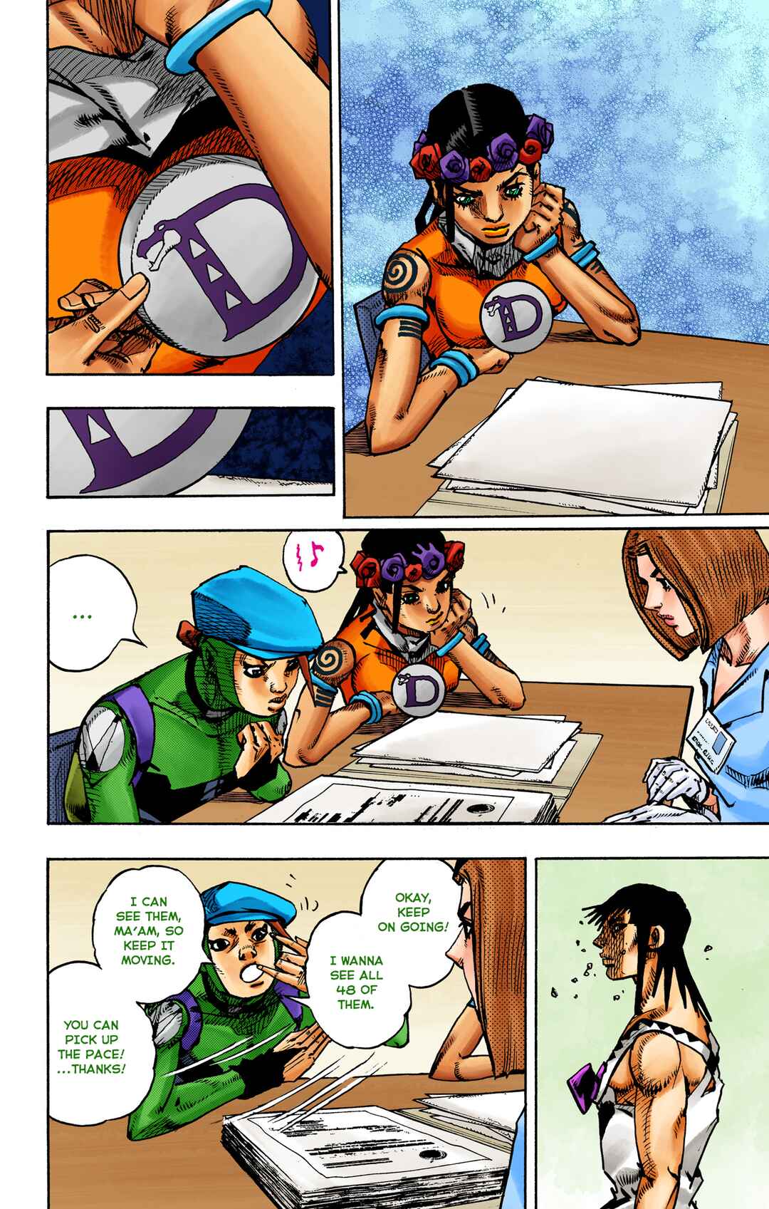 Page 25 Chapter 14 JoJos Bizarre Adventure, Part 9: The JOJOLands (Official Colored)