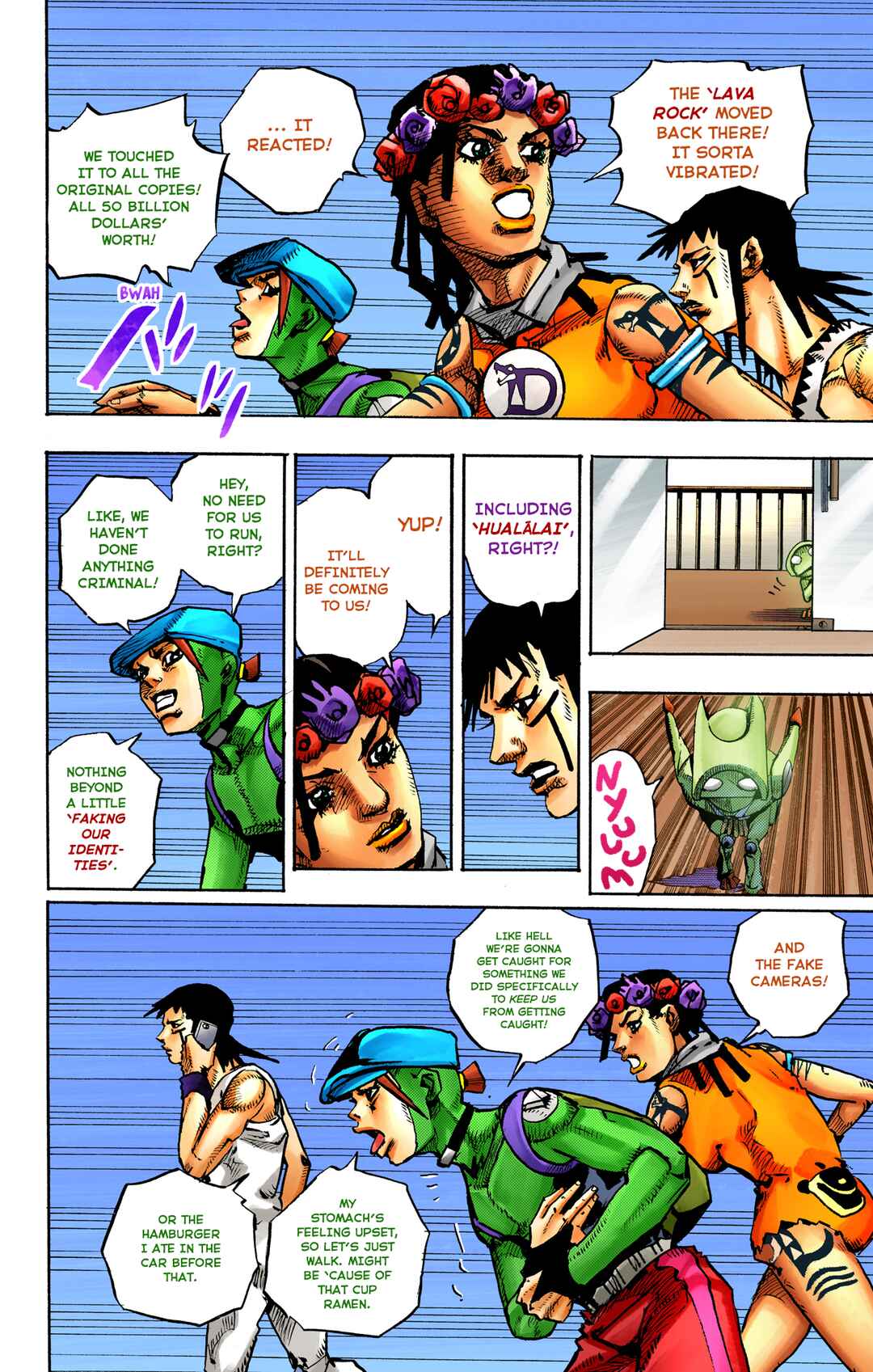 Page 28 Chapter 14 JoJos Bizarre Adventure, Part 9: The JOJOLands (Official Colored)