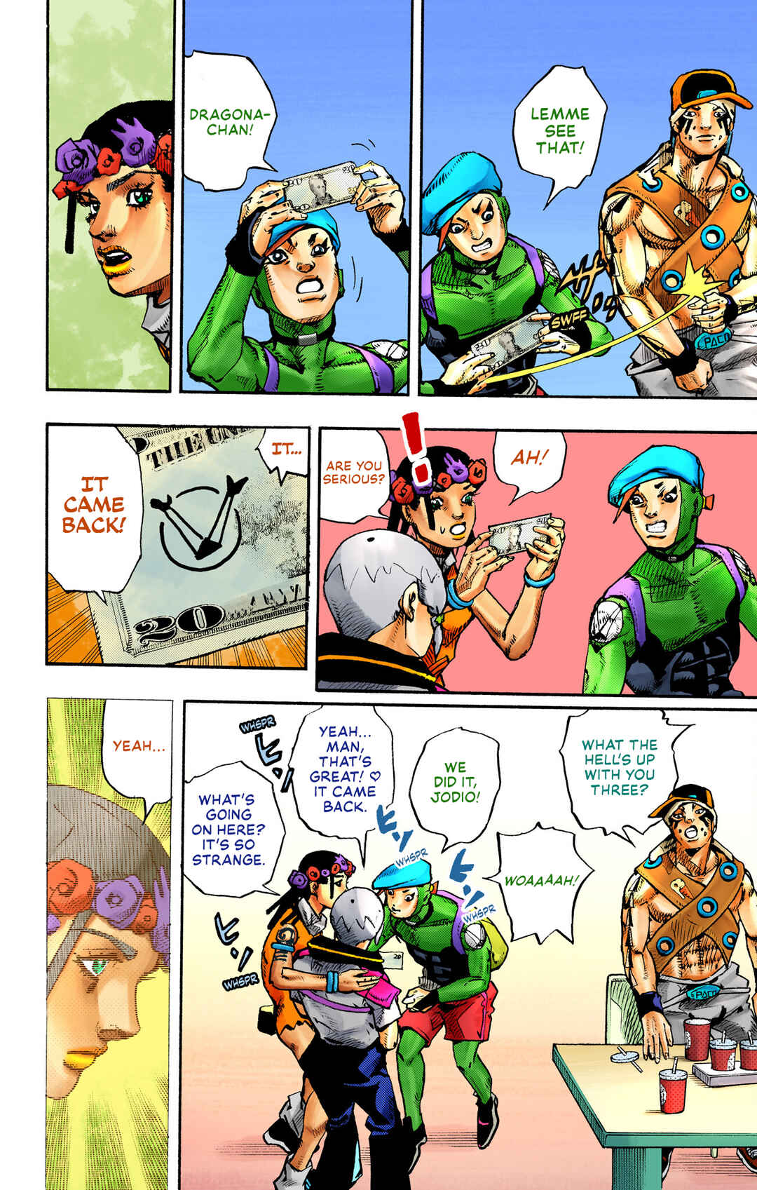 Page 13 Chapter 8 JoJos Bizarre Adventure, Part 9: The JOJOLands (Official Colored)