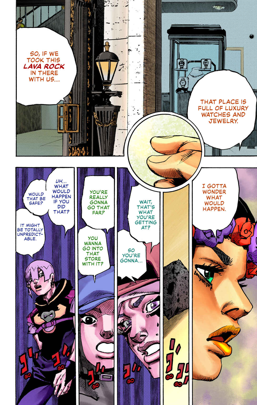 Page 15 Chapter 8 JoJos Bizarre Adventure, Part 9: The JOJOLands (Official Colored)