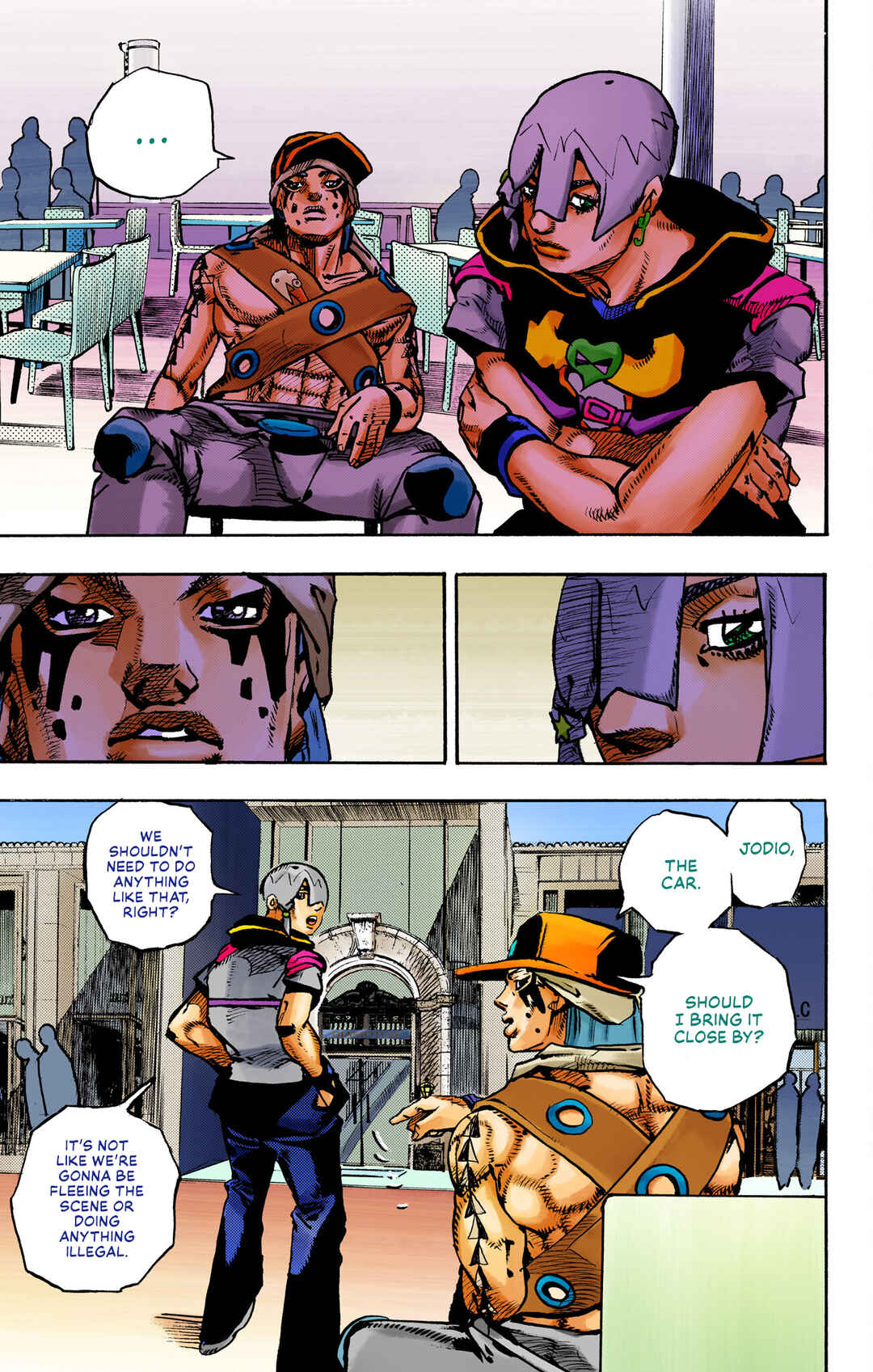 Page 19 Chapter 8 JoJos Bizarre Adventure, Part 9: The JOJOLands (Official Colored)
