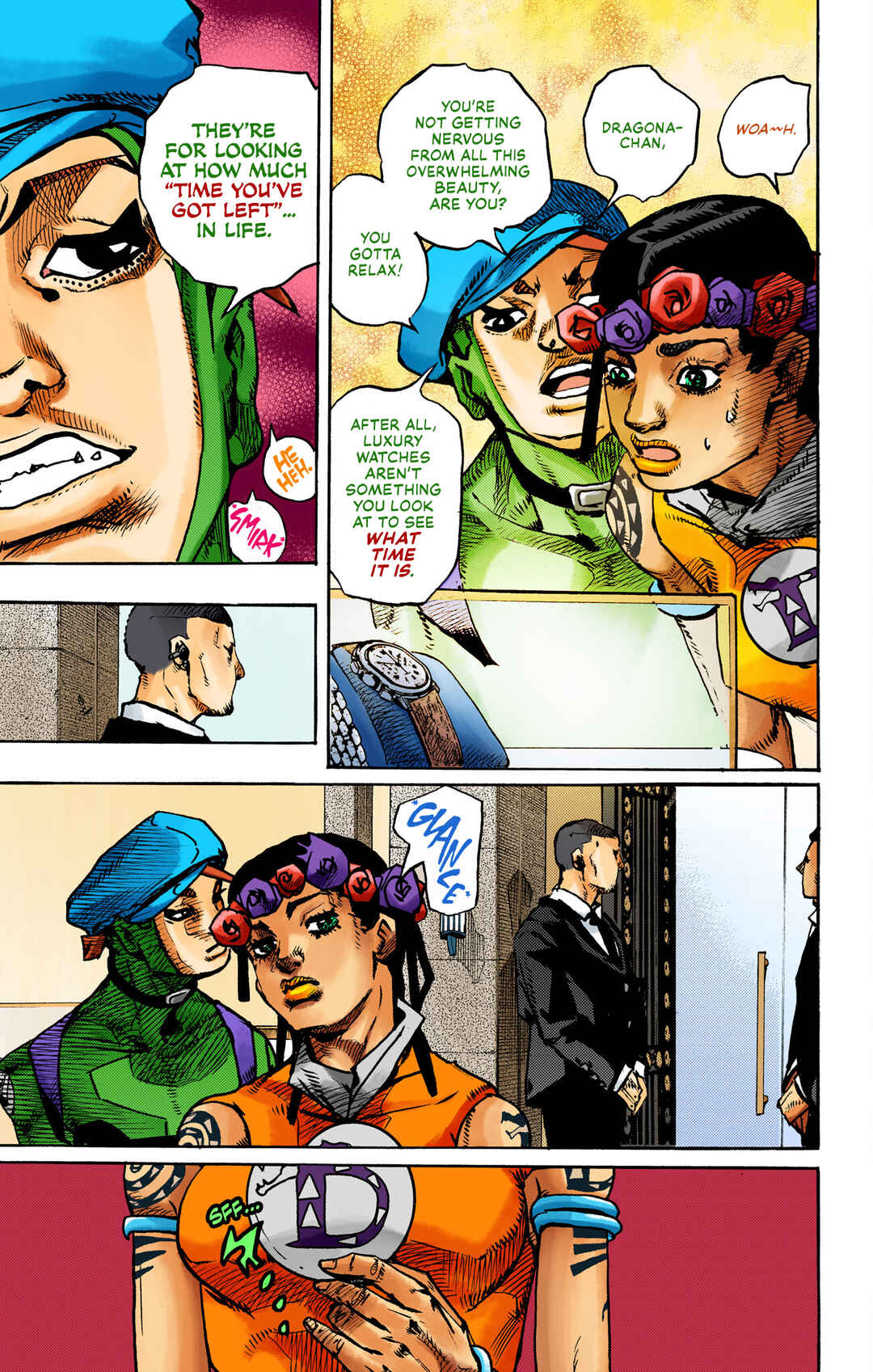 Page 21 Chapter 8 JoJos Bizarre Adventure, Part 9: The JOJOLands (Official Colored)