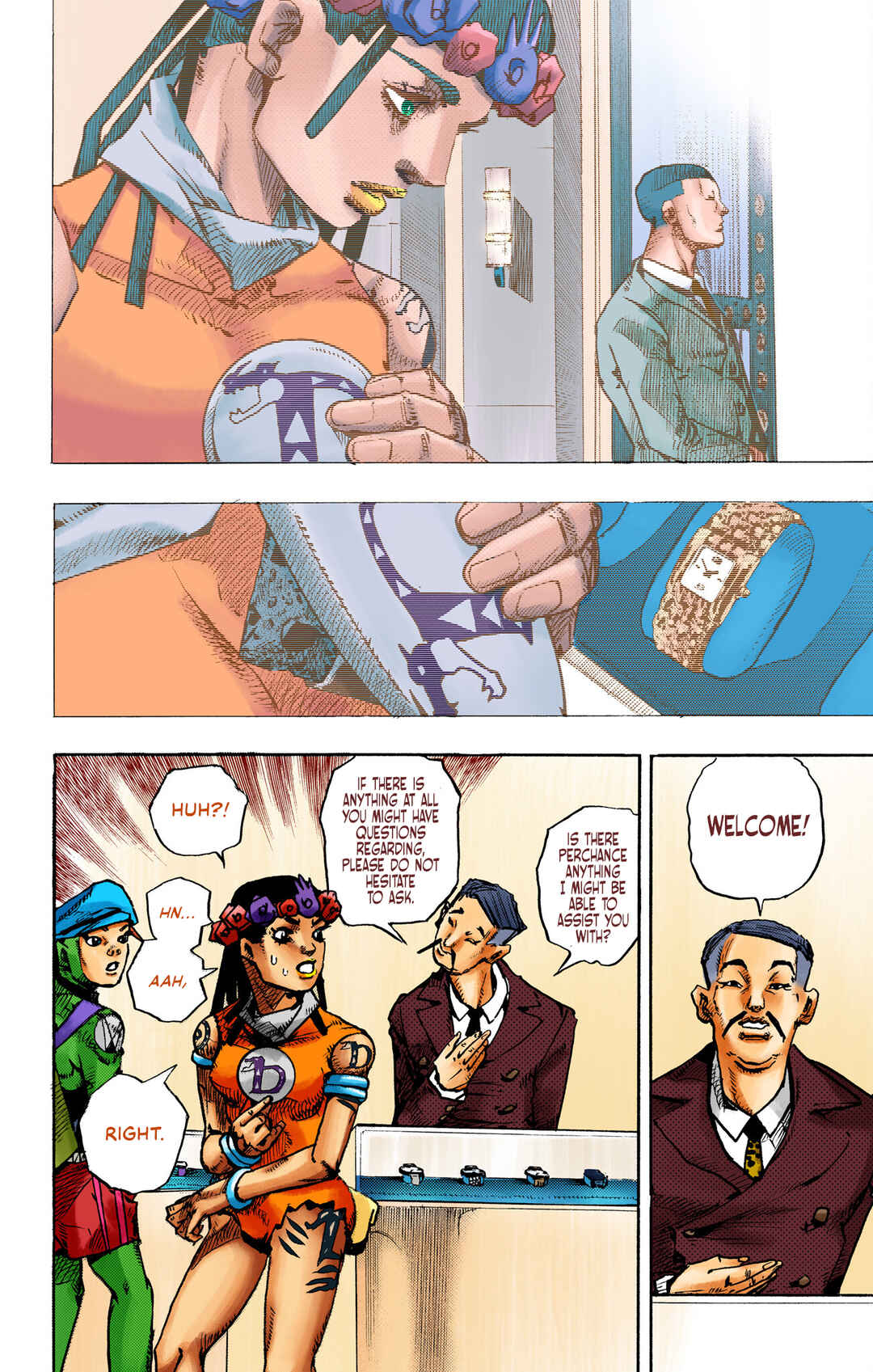 Page 22 Chapter 8 JoJos Bizarre Adventure, Part 9: The JOJOLands (Official Colored)