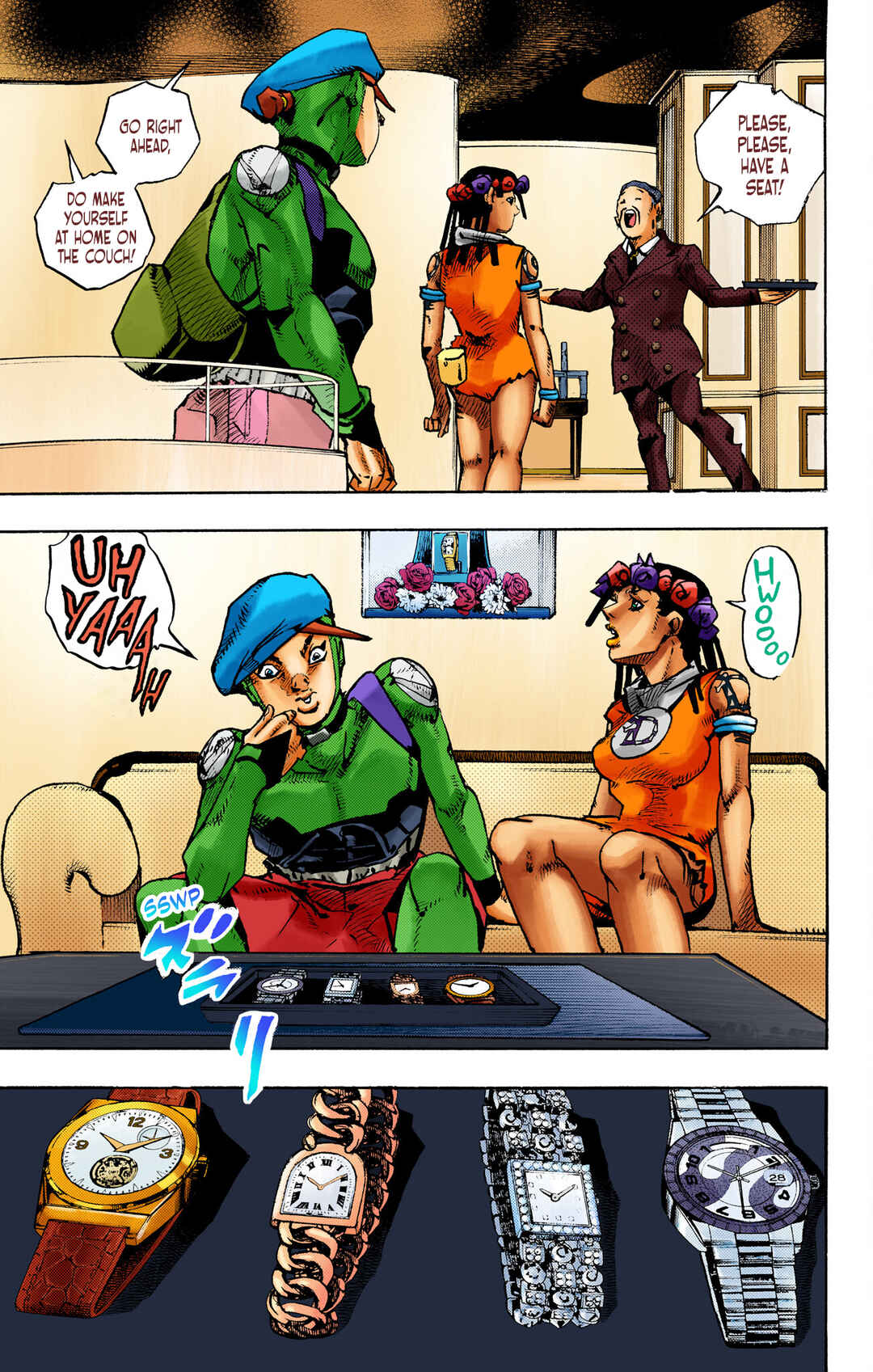 Page 25 Chapter 8 JoJos Bizarre Adventure, Part 9: The JOJOLands (Official Colored)
