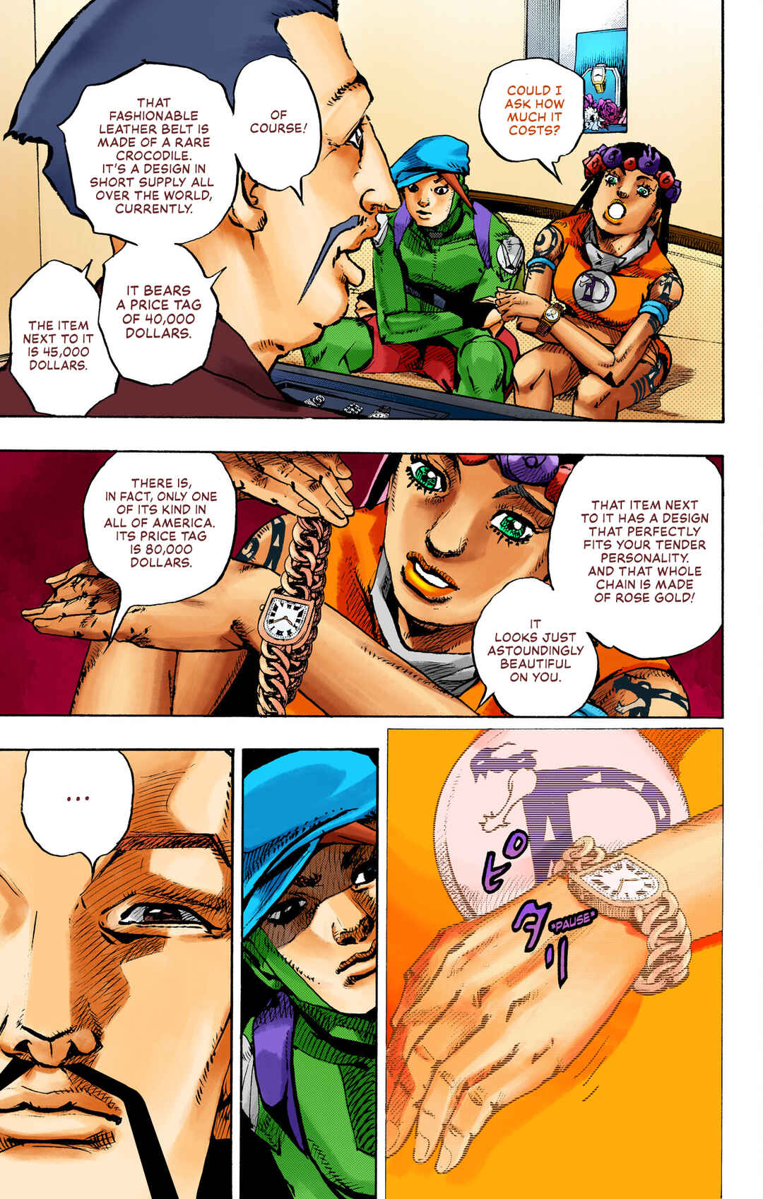 Page 27 Chapter 8 JoJos Bizarre Adventure, Part 9: The JOJOLands (Official Colored)