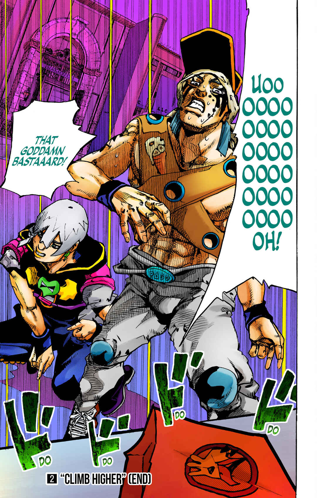 Page 37 Chapter 8 JoJos Bizarre Adventure, Part 9: The JOJOLands (Official Colored)