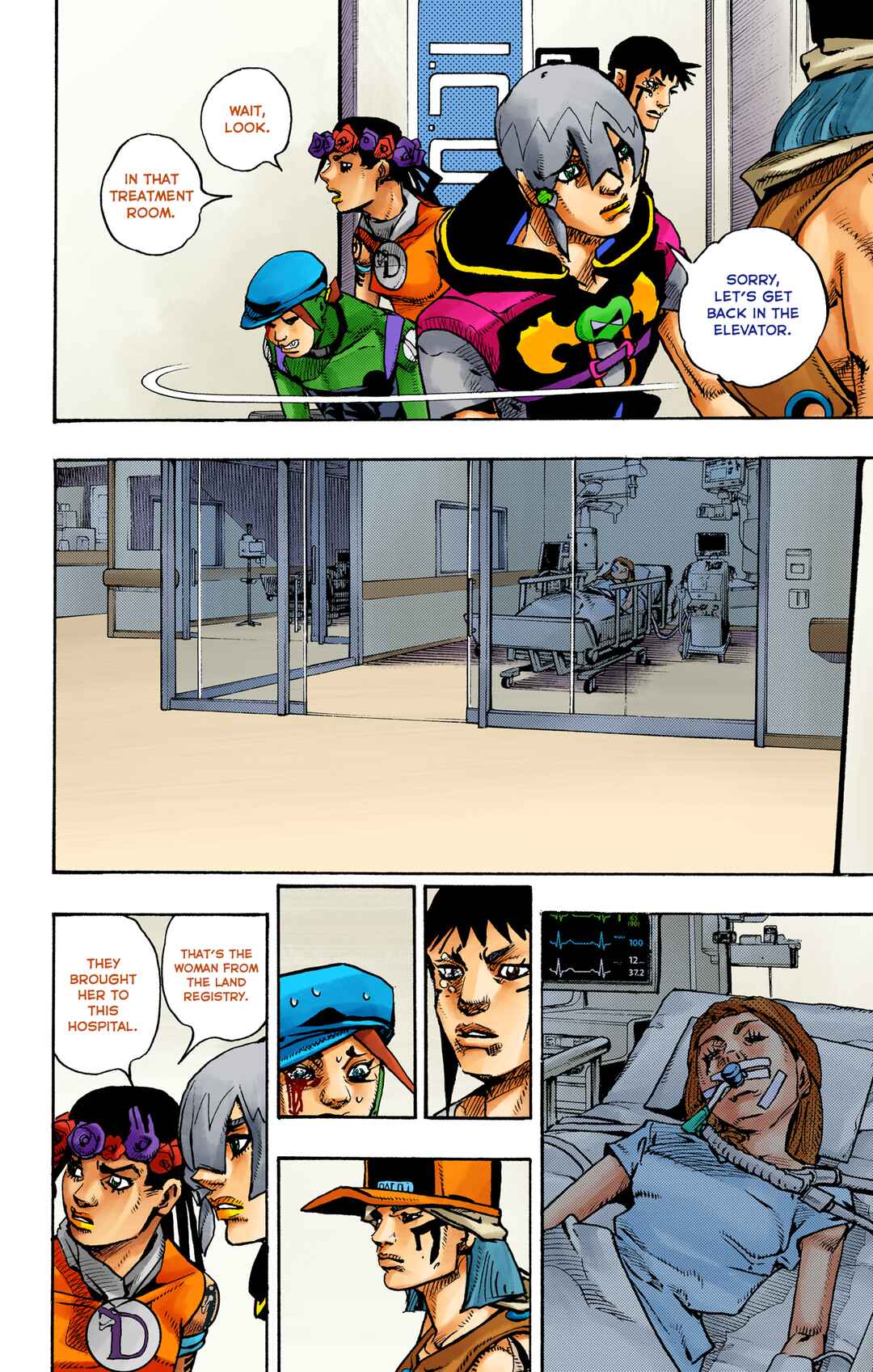 Page 32 Chapter 16 JoJos Bizarre Adventure, Part 9: The JOJOLands (Official Colored)