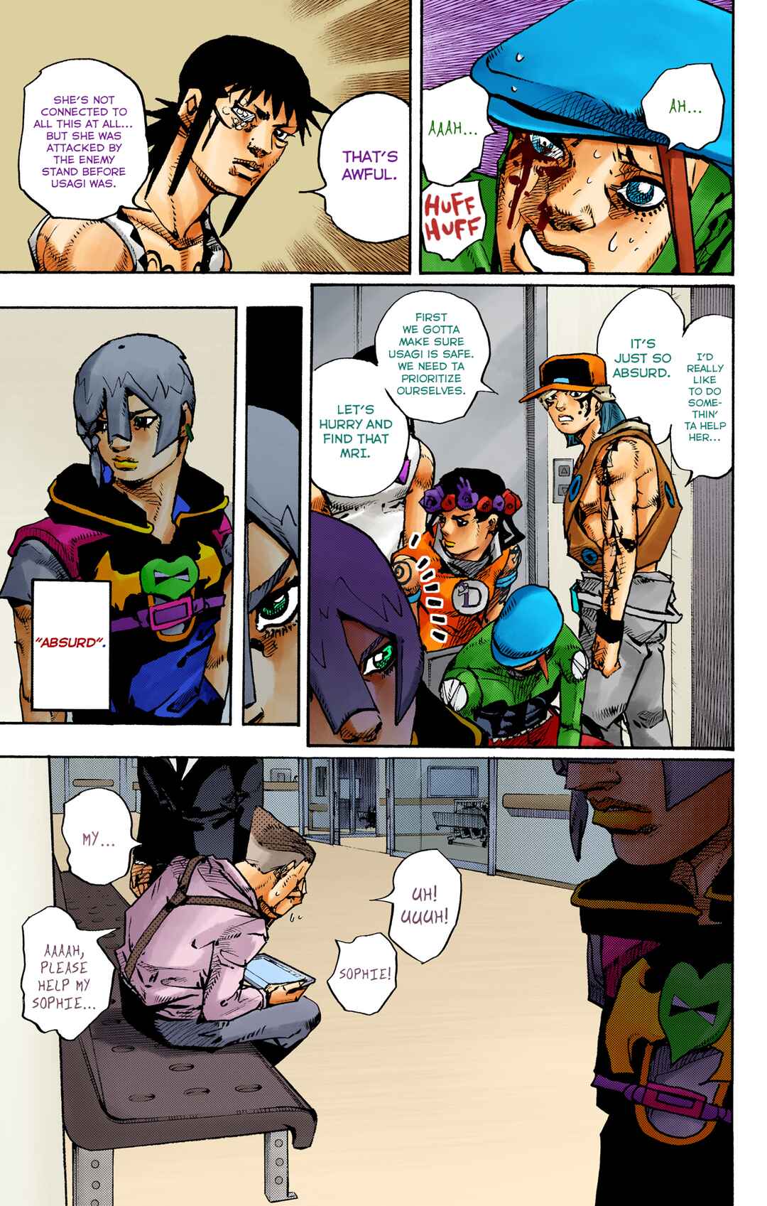 Page 33 Chapter 16 JoJos Bizarre Adventure, Part 9: The JOJOLands (Official Colored)
